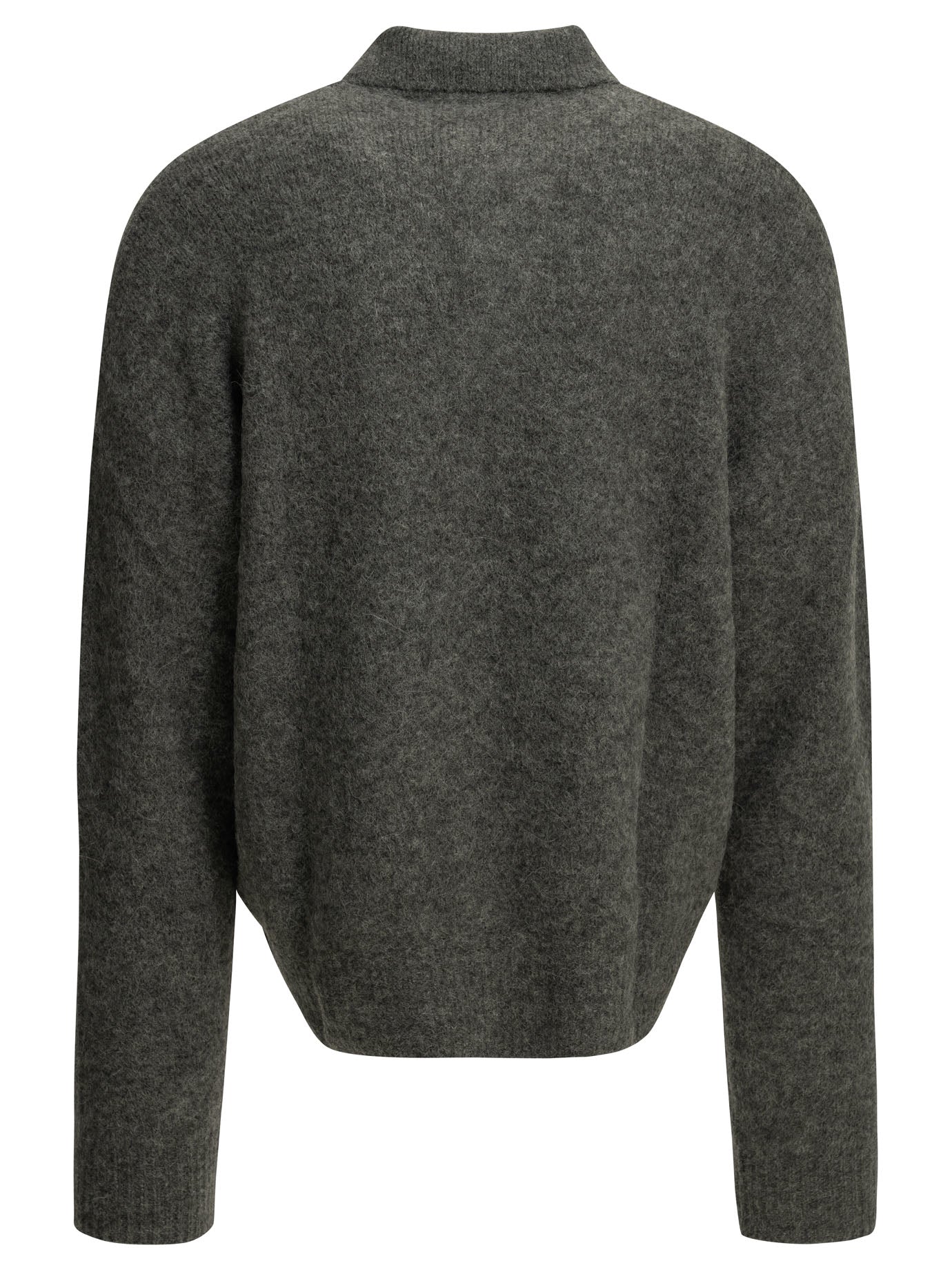 Ami Paris Polo Sweater With Logo