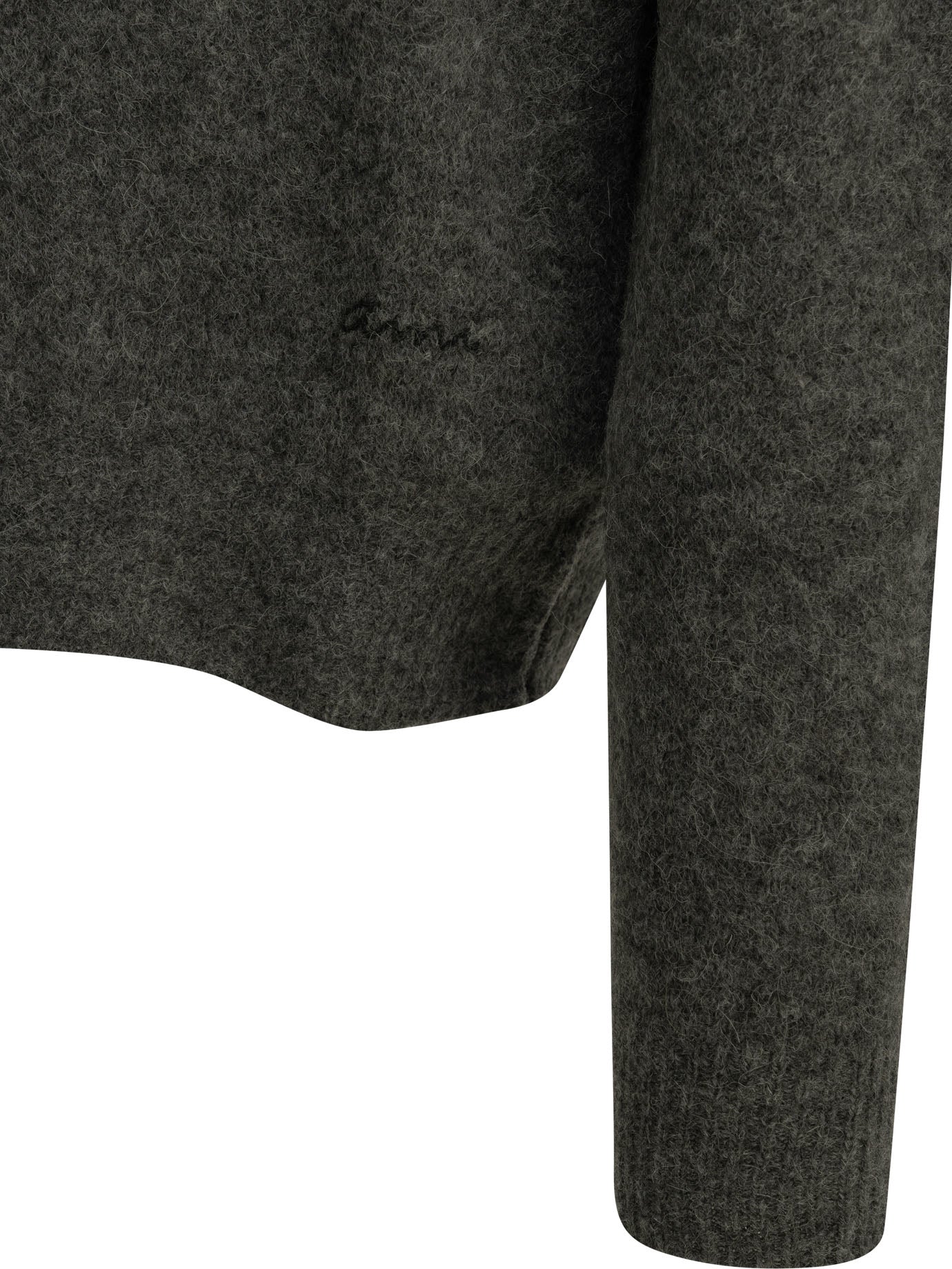 Ami Paris Polo Sweater With Logo