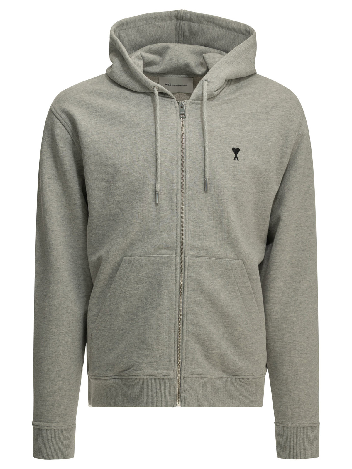 Ami Paris Ami De Couer Zip-Up Sweatshirt