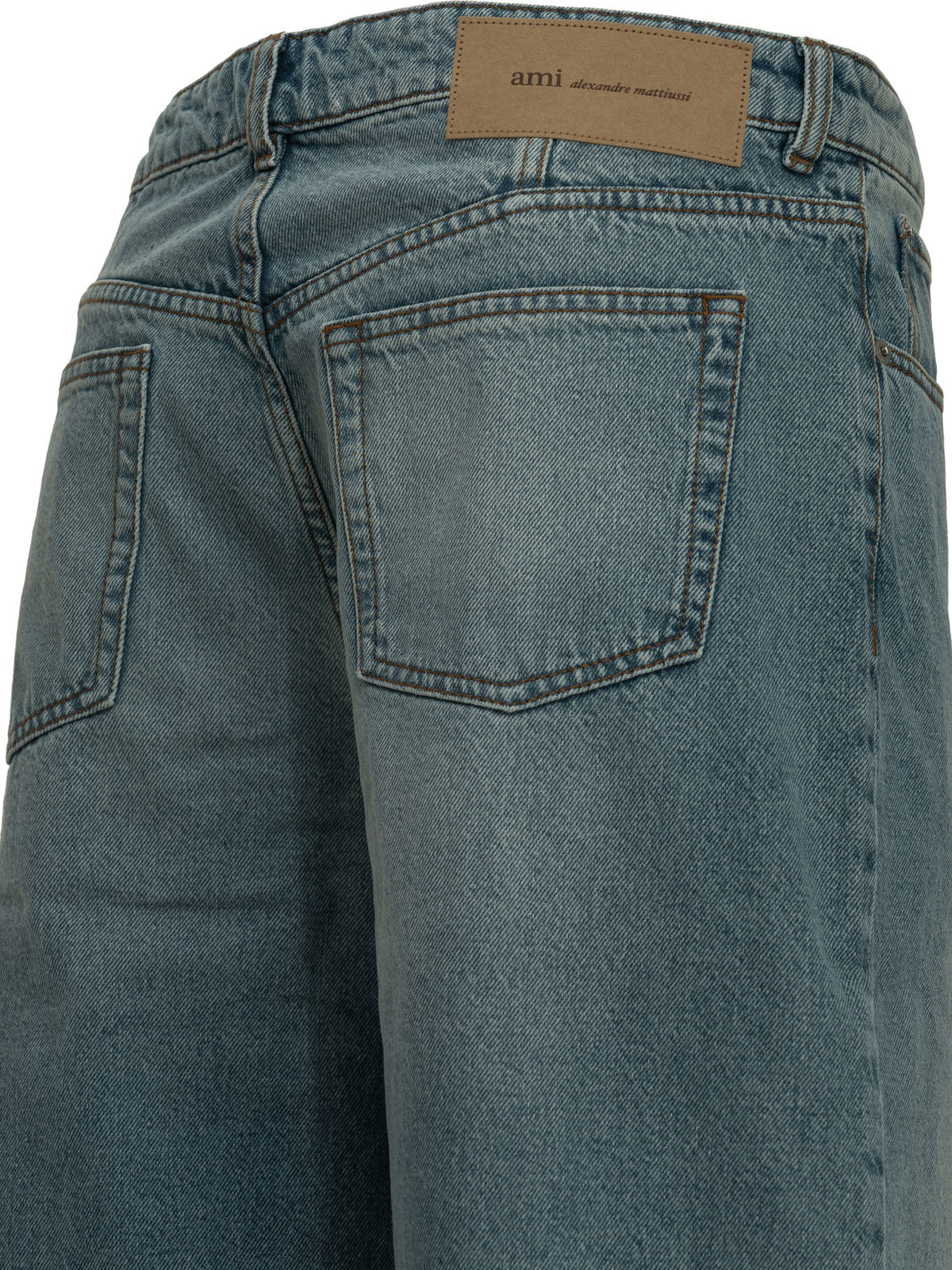 Ami Paris Wide-Leg Jeans