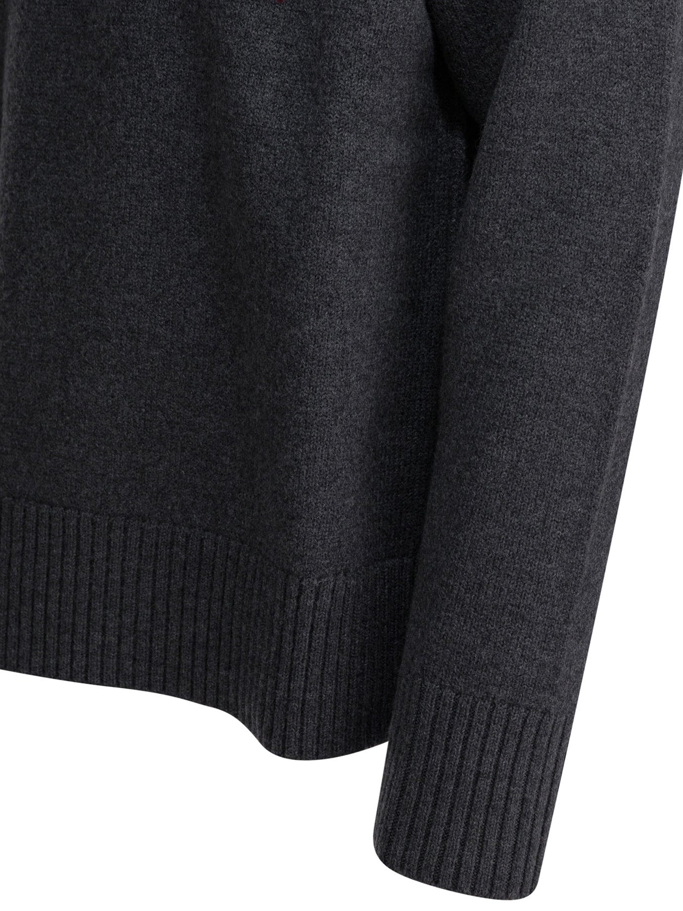 Ami Paris Ami De Coeur Crew-Neck Sweater