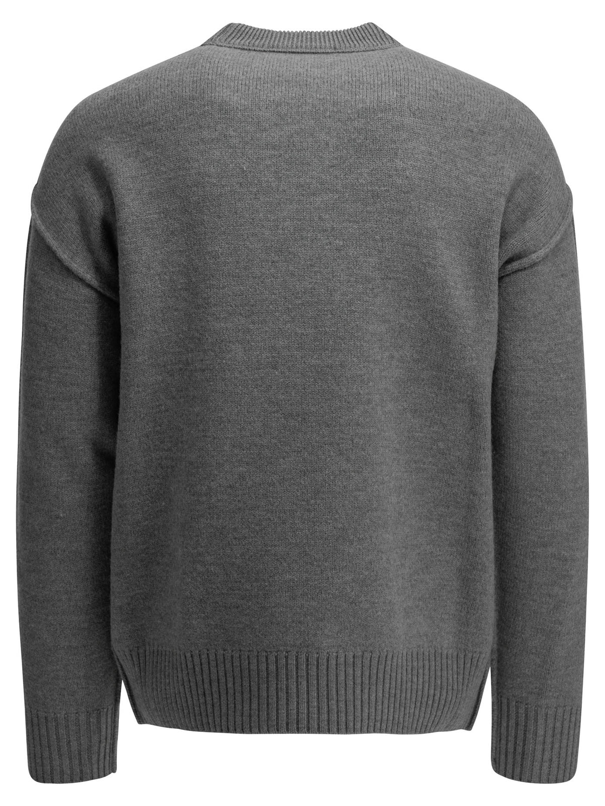 Ami Paris Ami De Coeur Crew-Neck Sweater