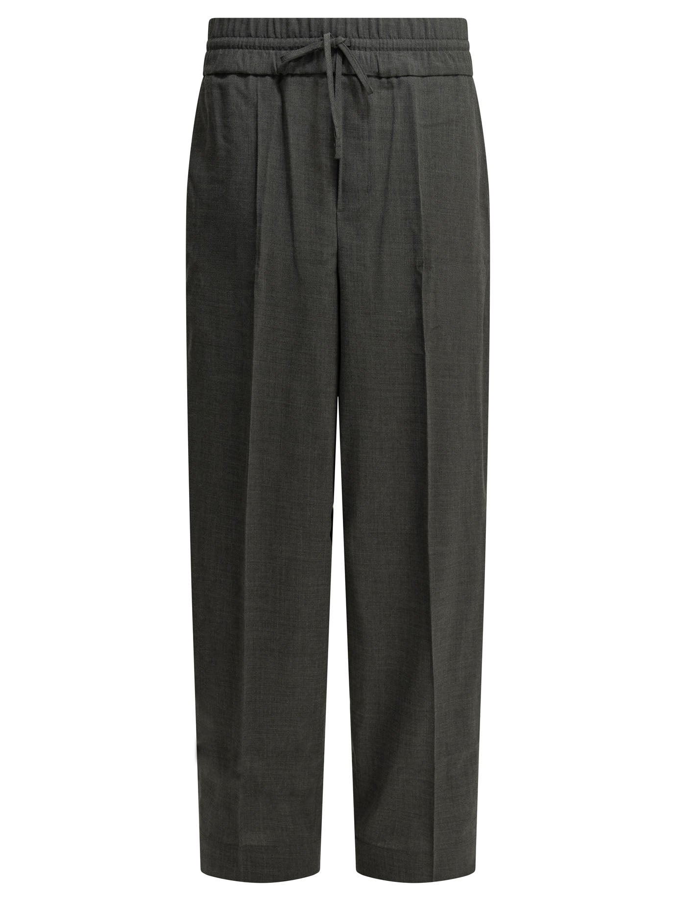 Ami Paris Casual Wool Pants