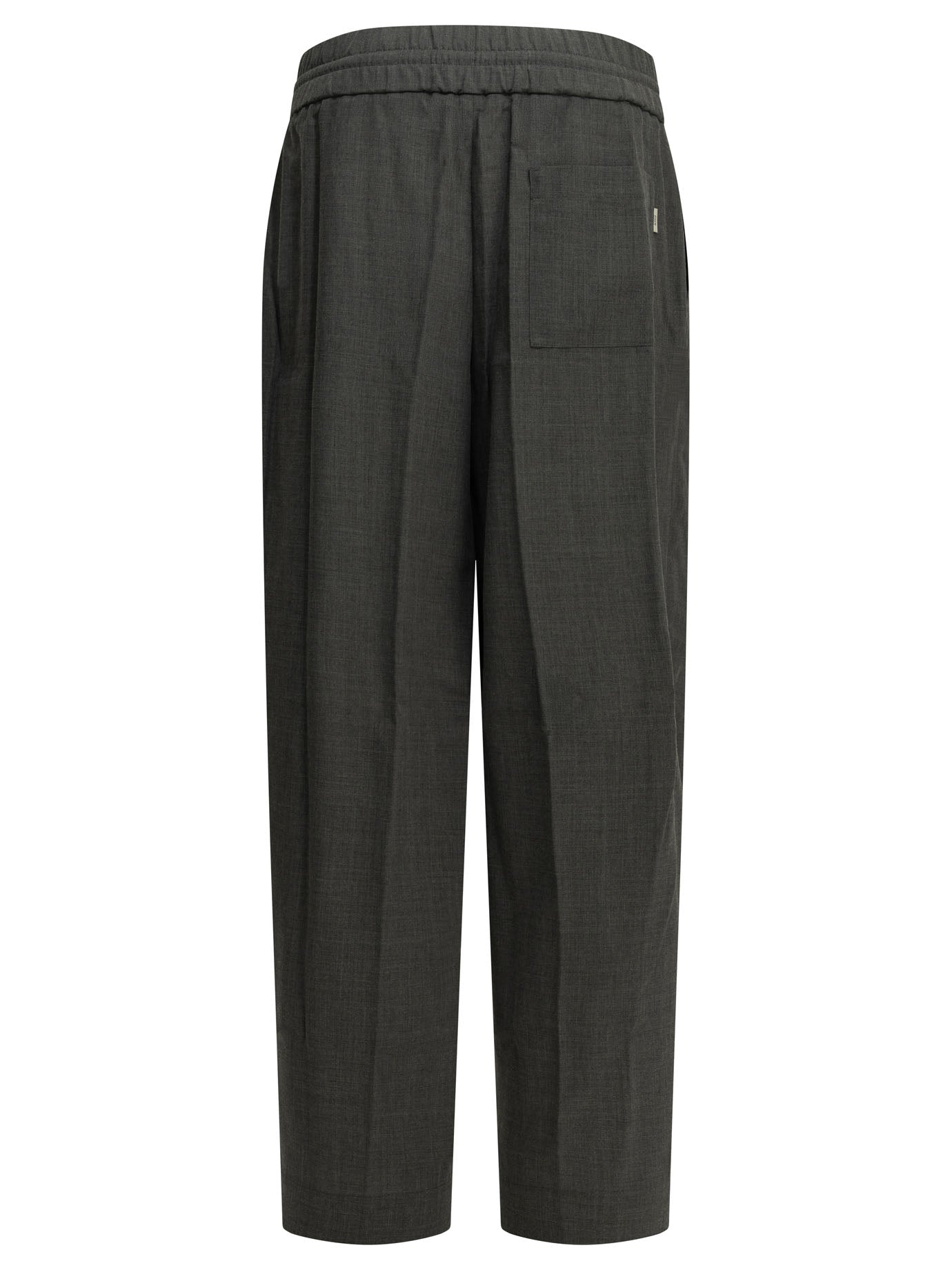 Ami Paris Casual Wool Pants