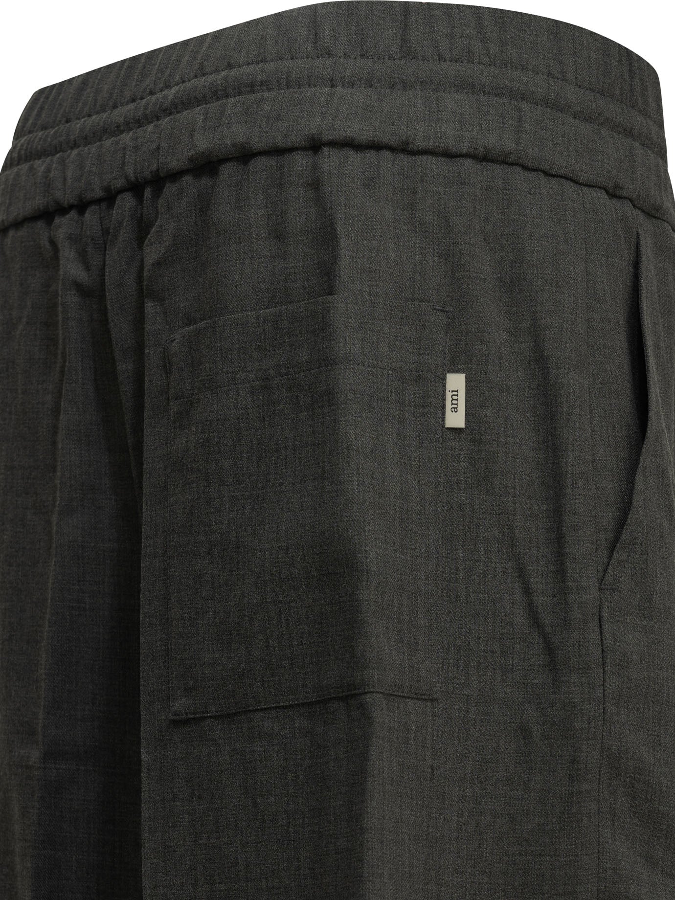 Ami Paris Casual Wool Pants