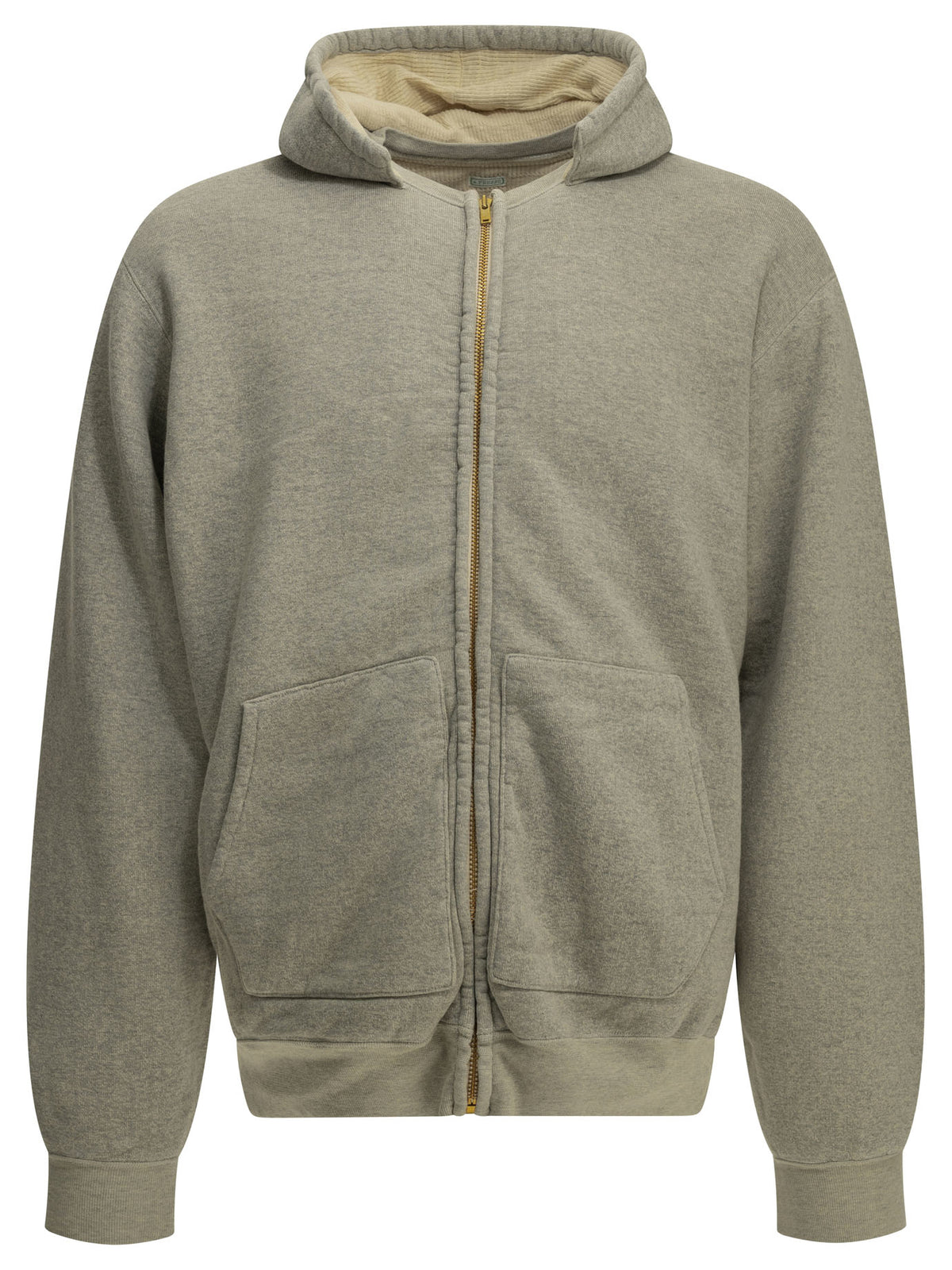 A.Presse Vintage Parka Zip-Up Sweatshirt