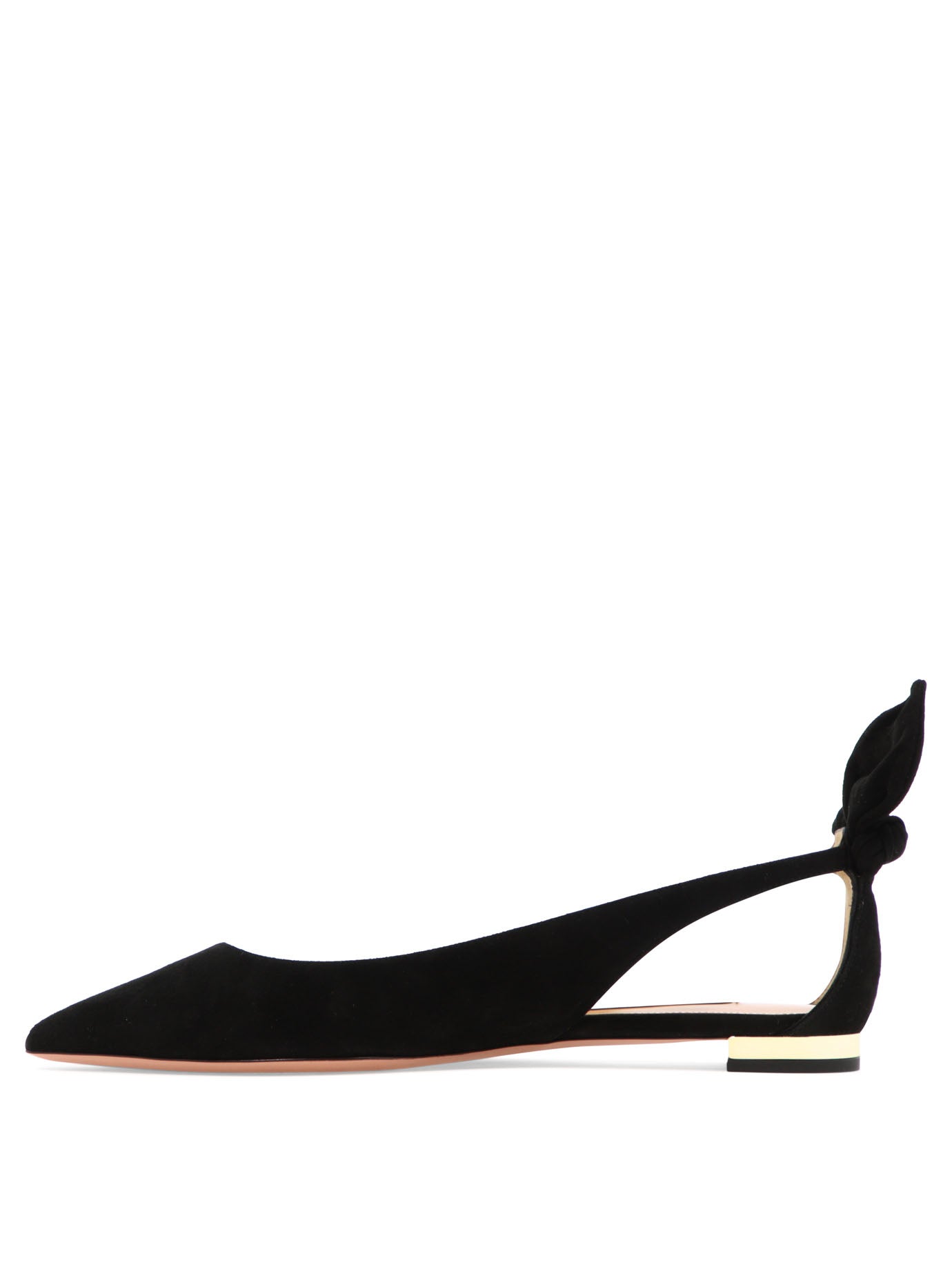 Aquazzura Bow Tie Ballet Classic Ballet Flats