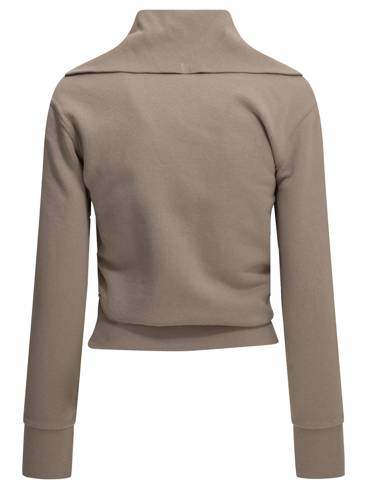 Balenciaga Zip-Up Sweatshirt With Logo