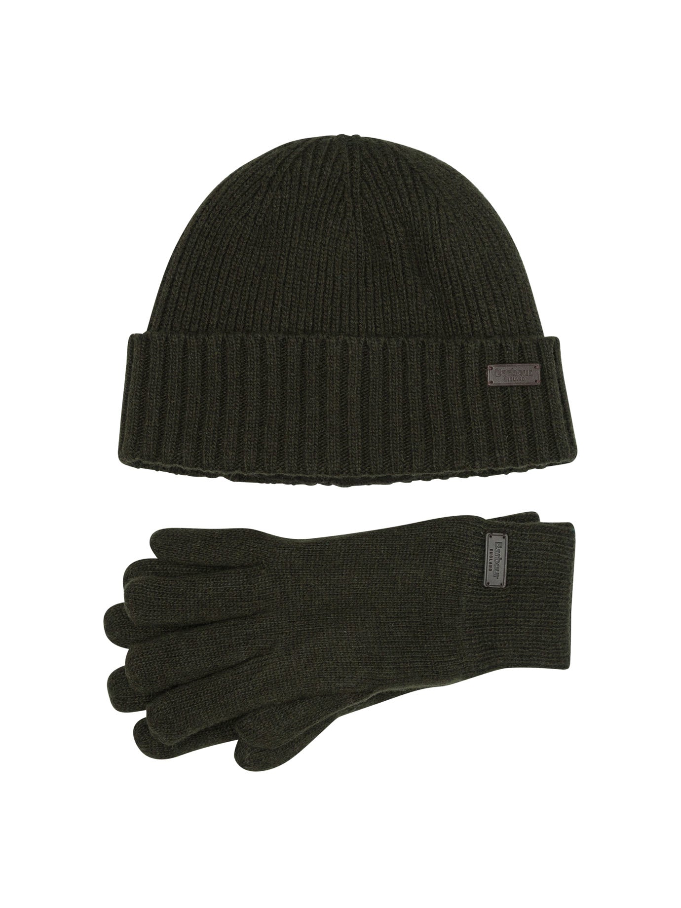 Barbour Carlton Beanie And Gloves Set