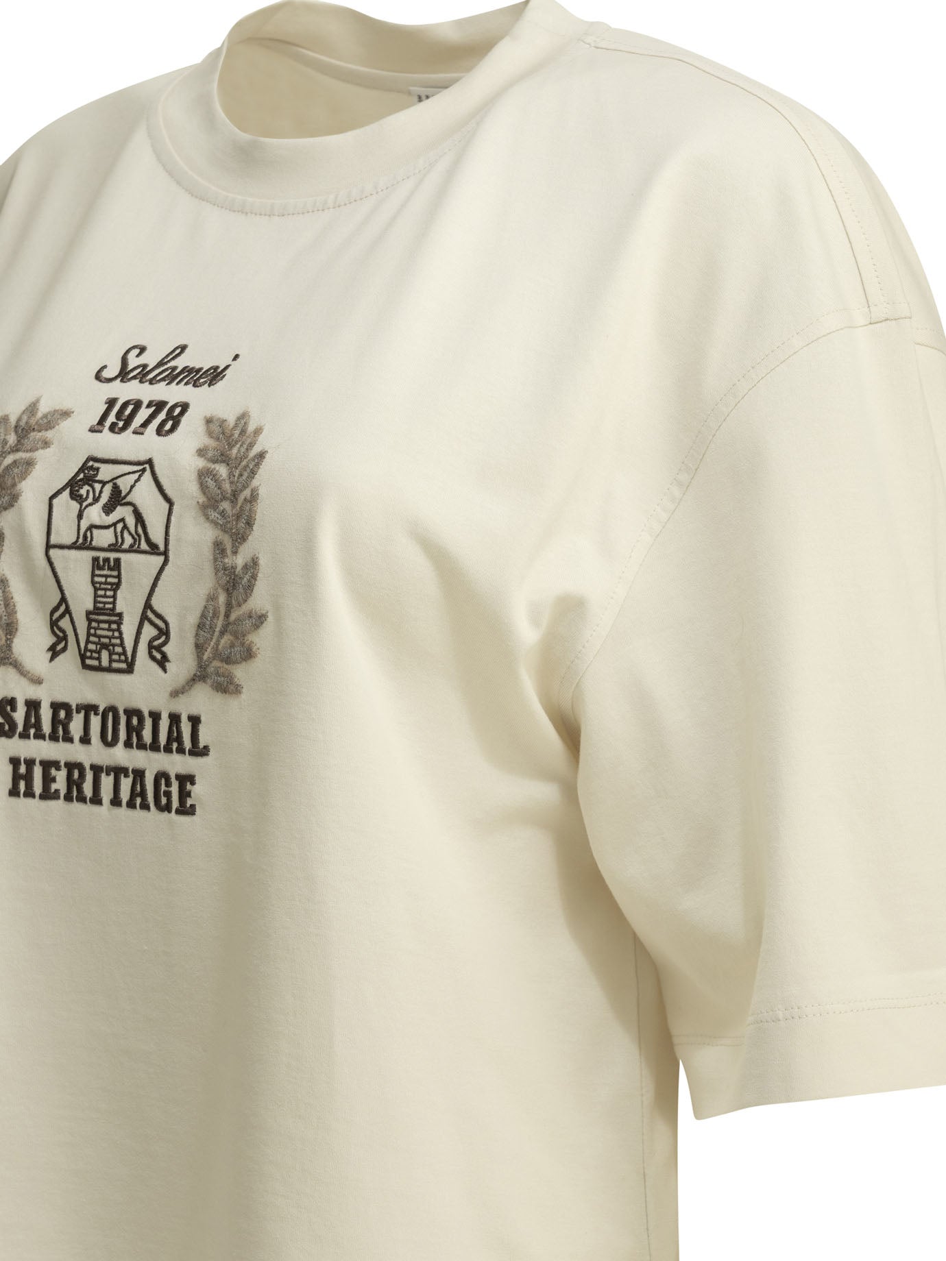 Brunello Cucinelli Crew-Neck T-Shirt With Logo