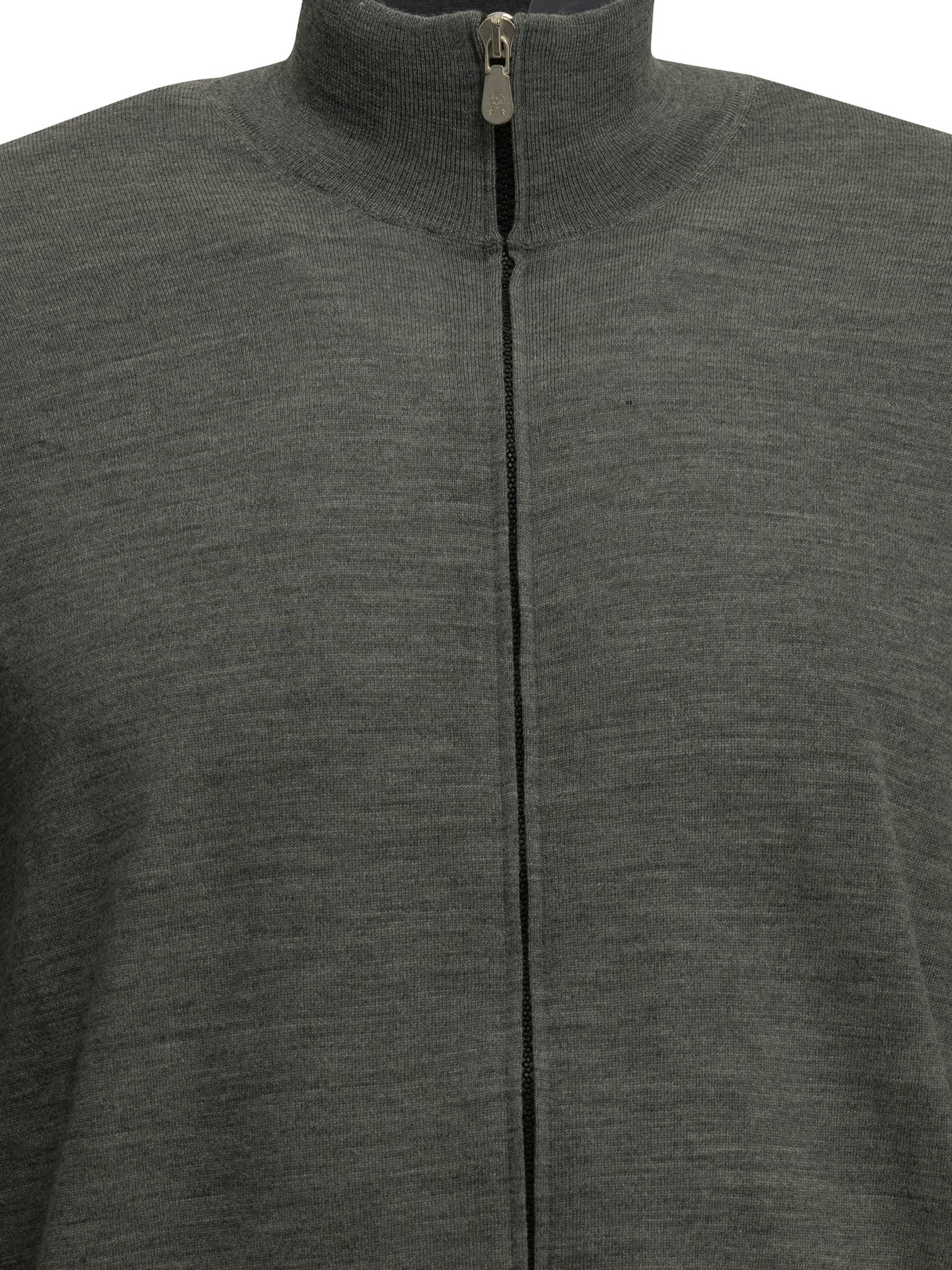 Brunello Cucinelli Zip-Up Sweater Made Of Wool And Cashmere