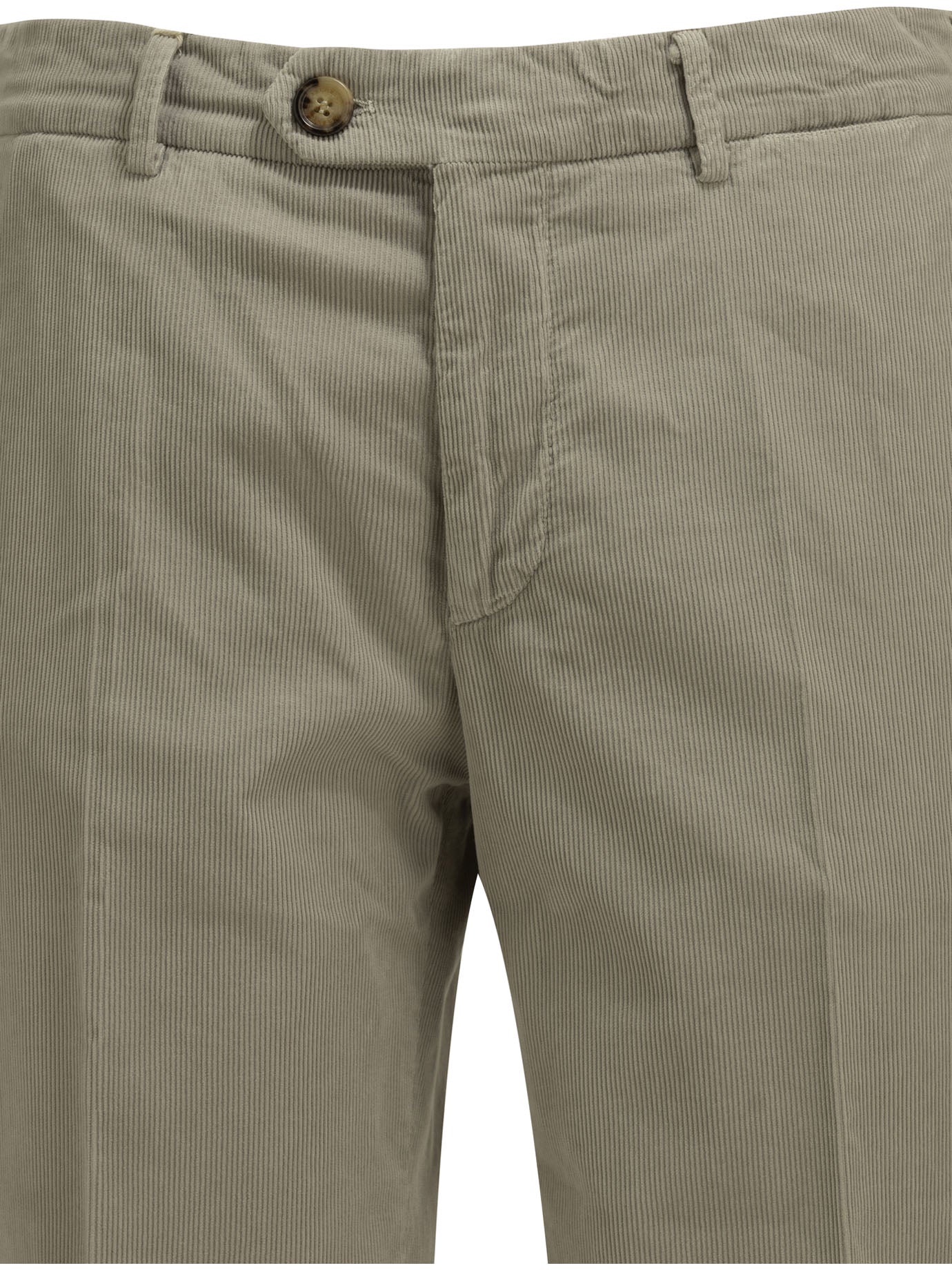 Brunello Cucinelli Tailored Cotton Velvet Pants
