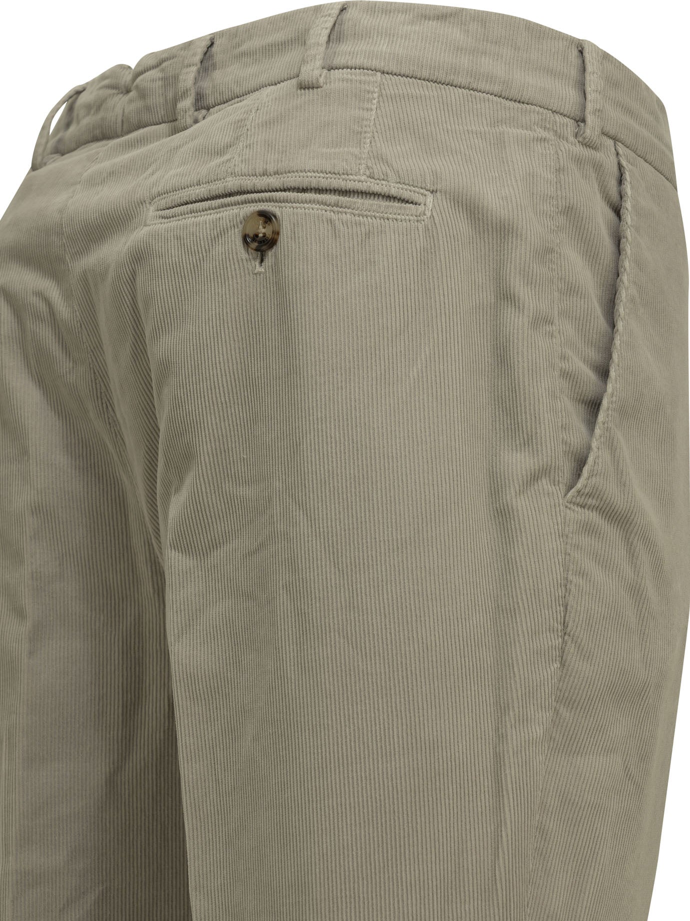 Brunello Cucinelli Tailored Cotton Velvet Pants