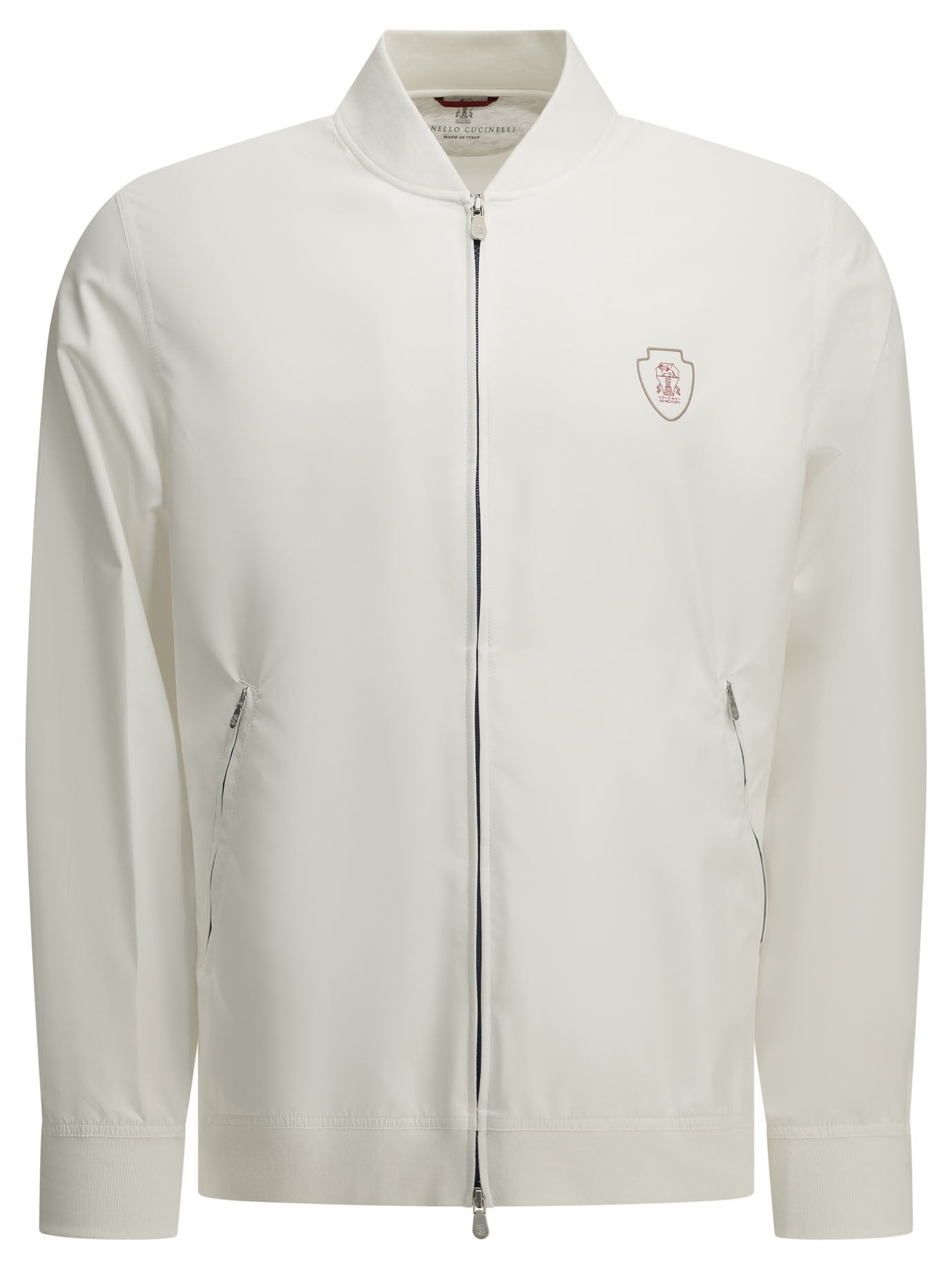Brunello Cucinelli Zip-Up Sweatshirt With Logo