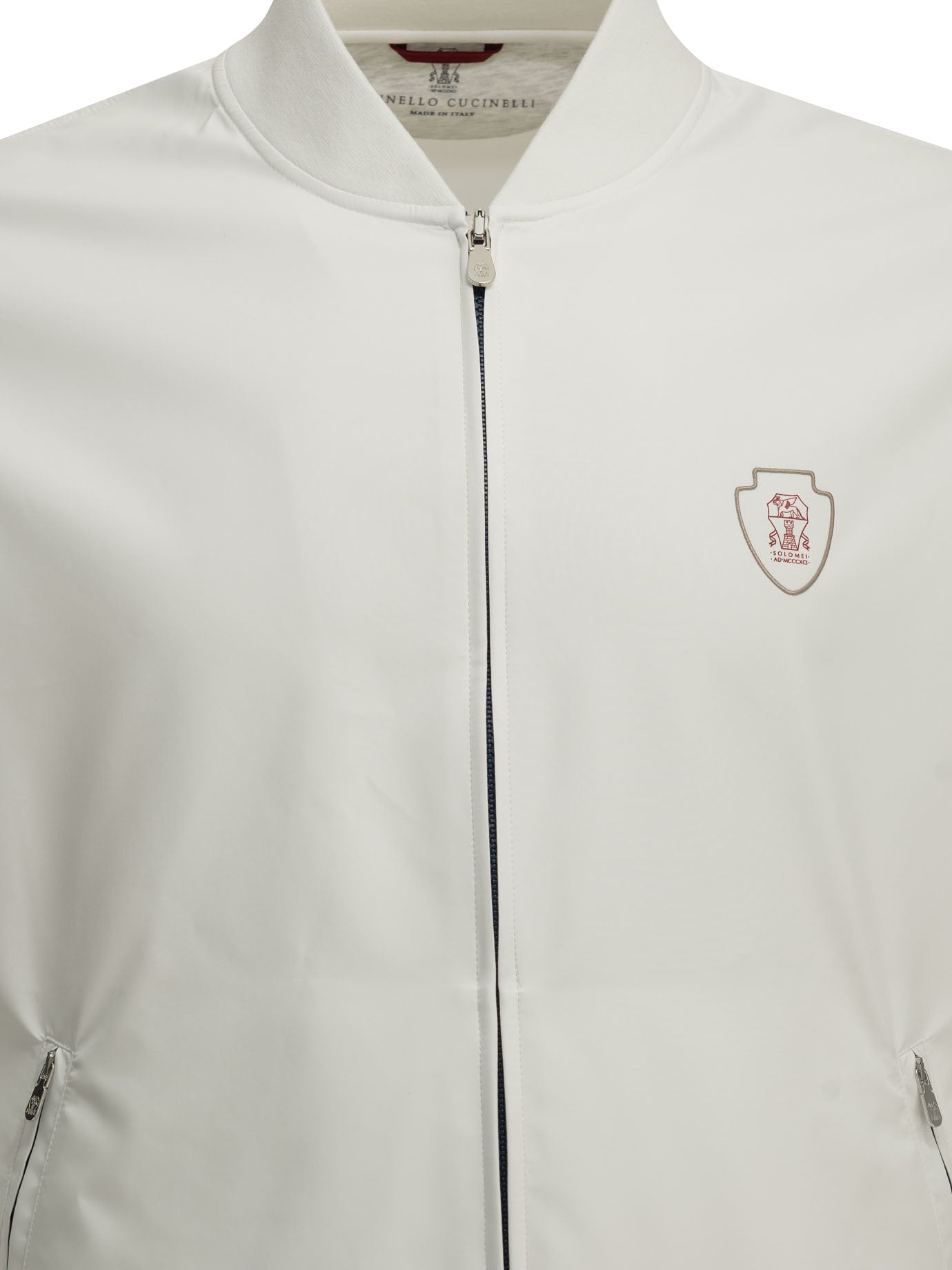 Brunello Cucinelli Zip-Up Sweatshirt With Logo