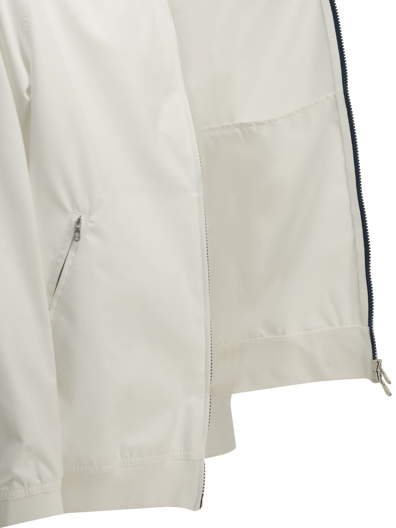 Brunello Cucinelli Zip-Up Sweatshirt With Logo