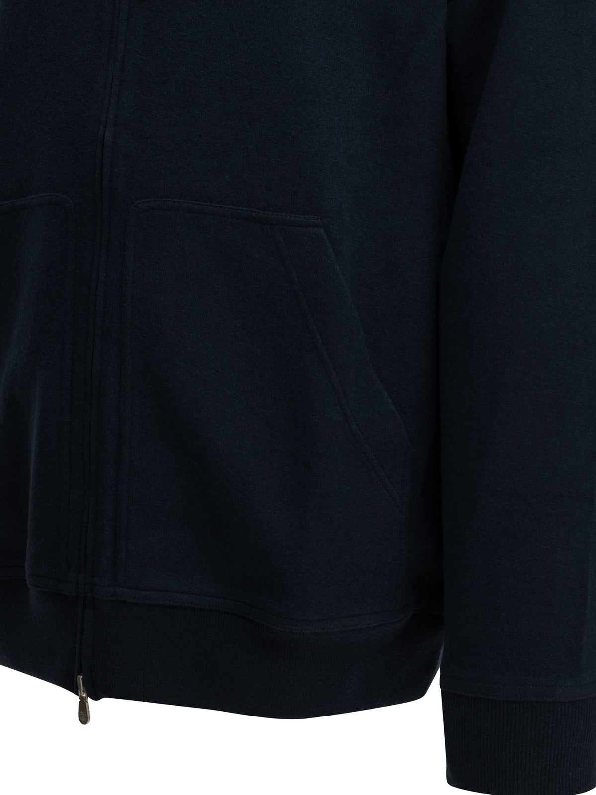 Brunello Cucinelli Cashmere And Cotton Zip-Up Sweatshirt