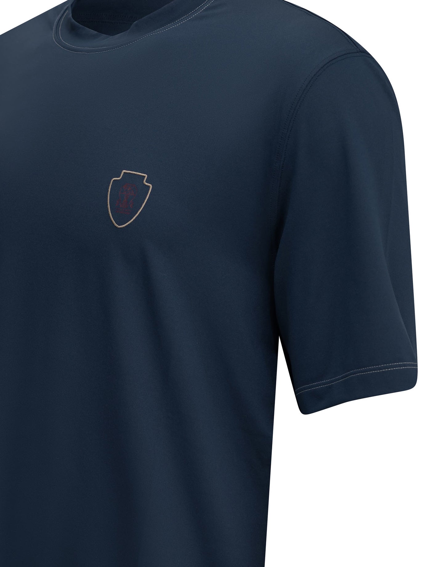 Brunello Cucinelli Crewneck T-Shirt With Logo