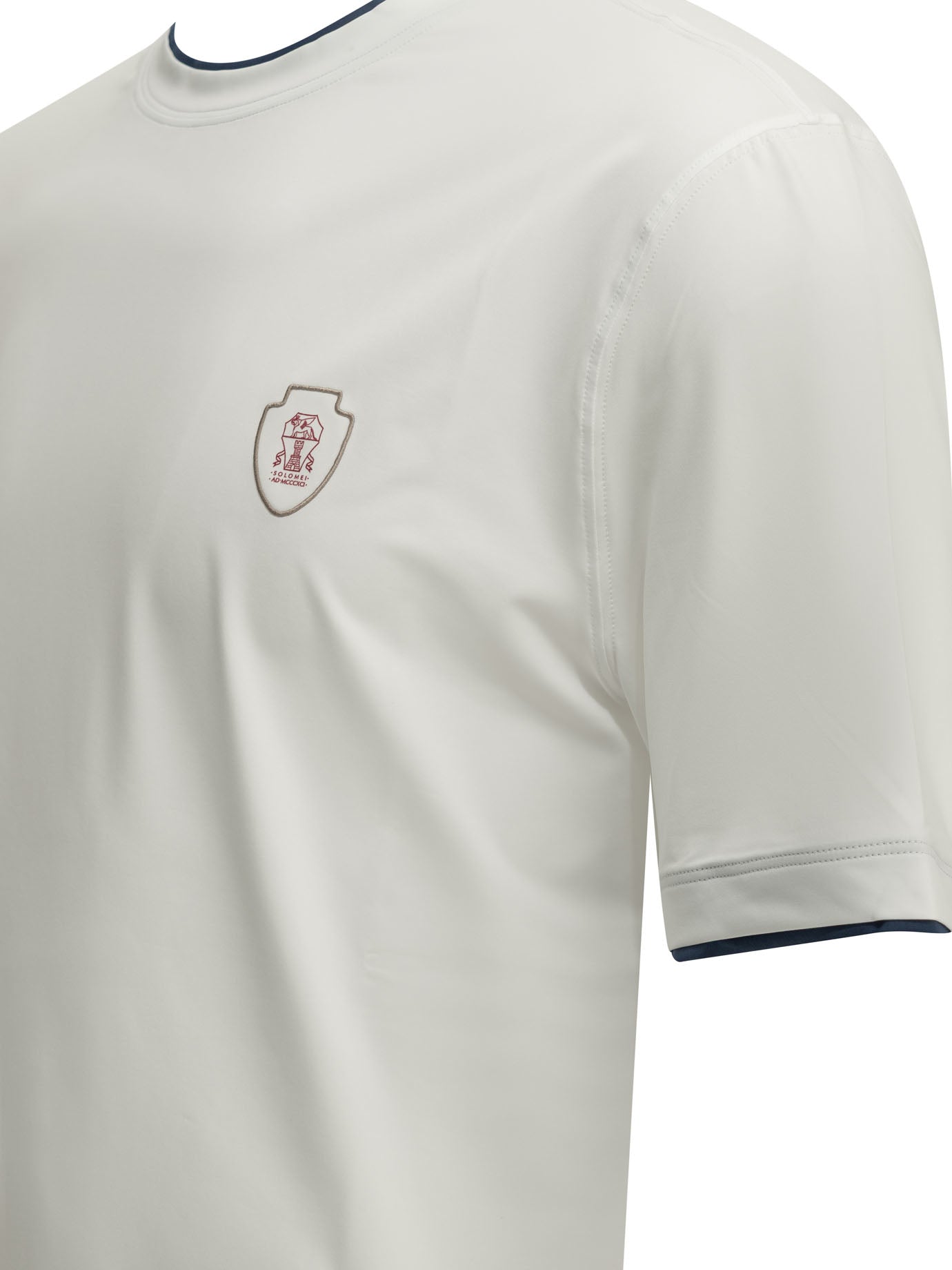 Brunello Cucinelli Crewneck T-Shirt With Logo