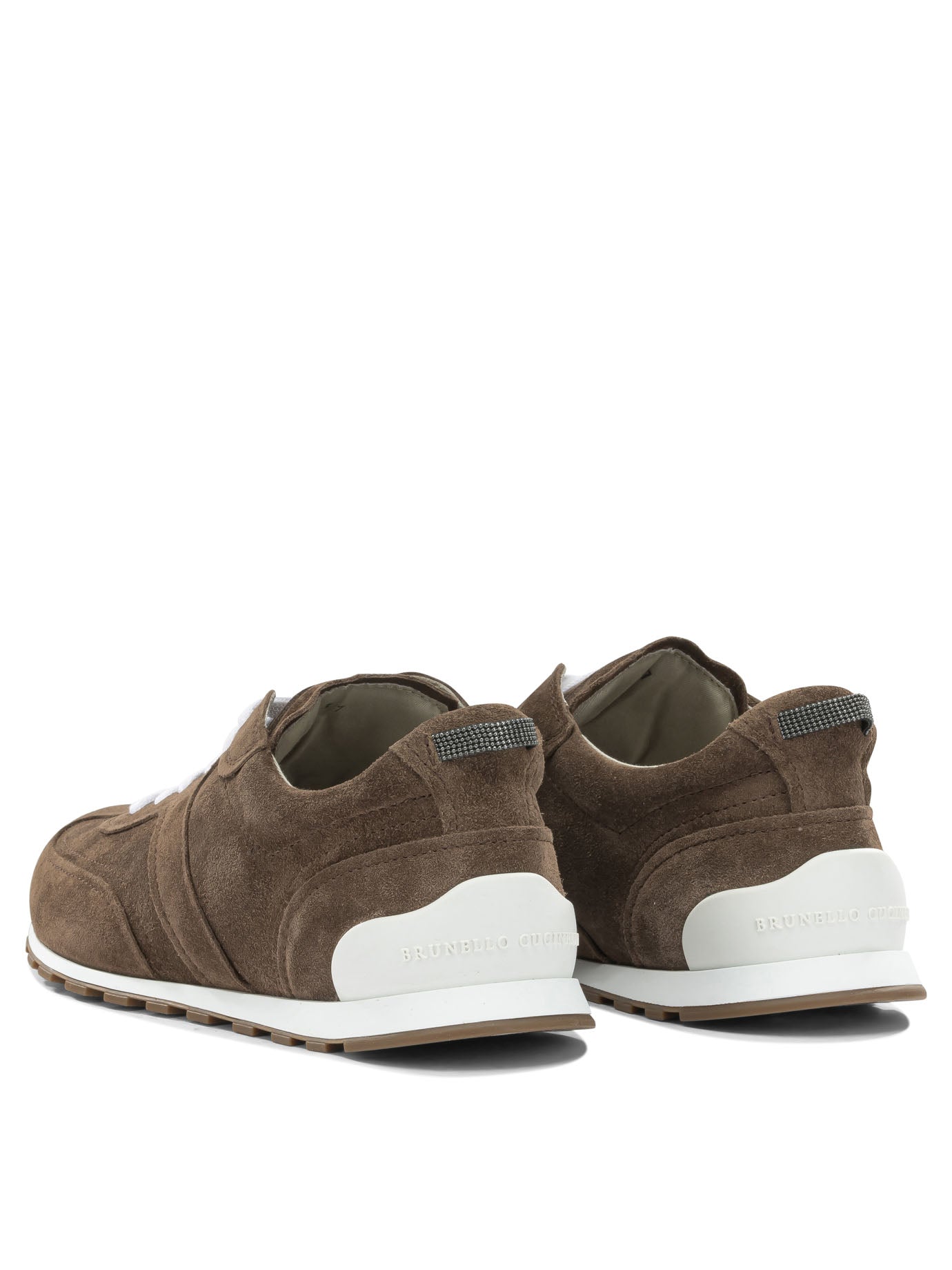 Brunello Cucinelli Shiny Loops Low-Top Sneakers