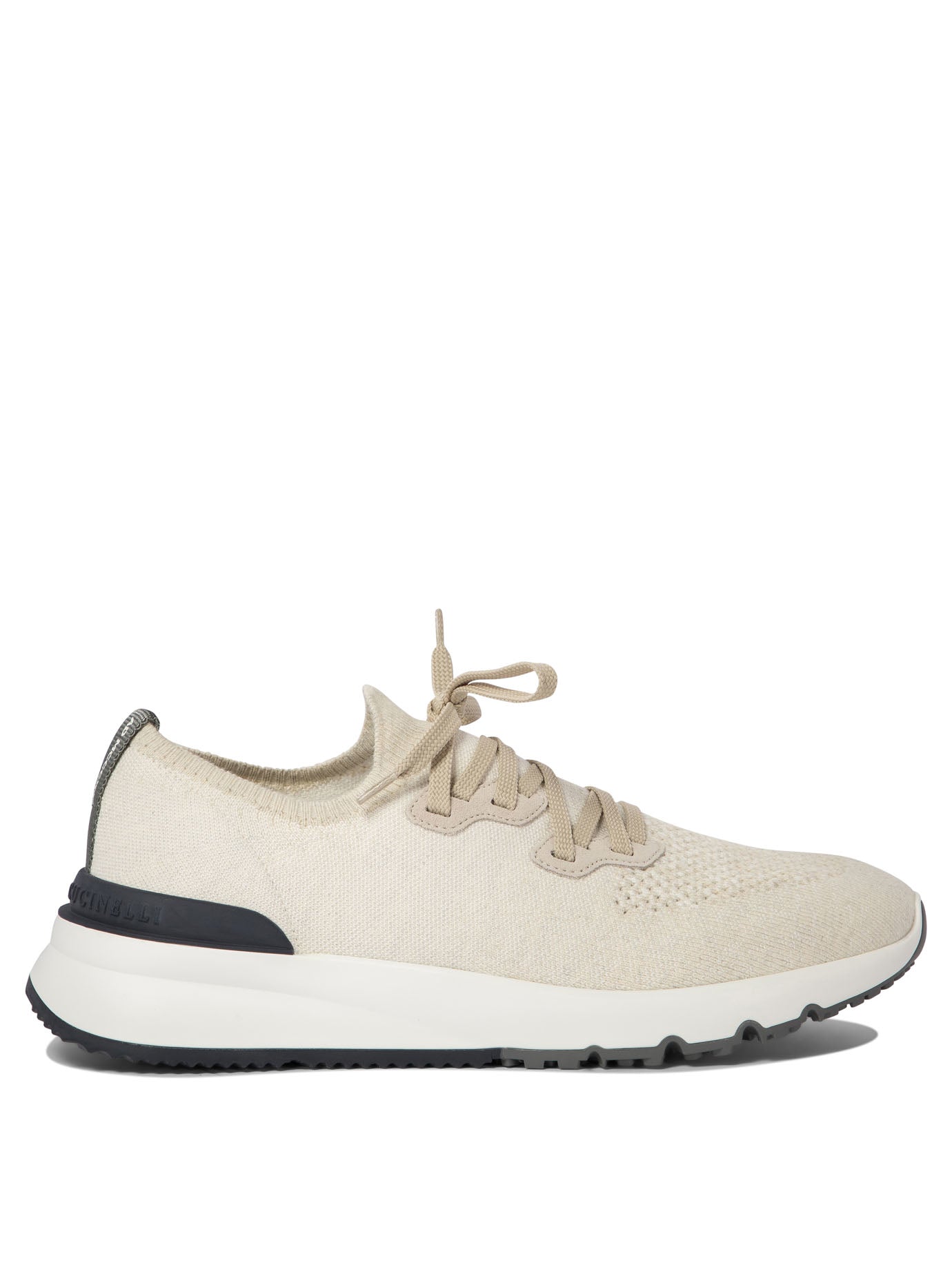 Brunello Cucinelli Low-Top Cotton Knit Sneakers