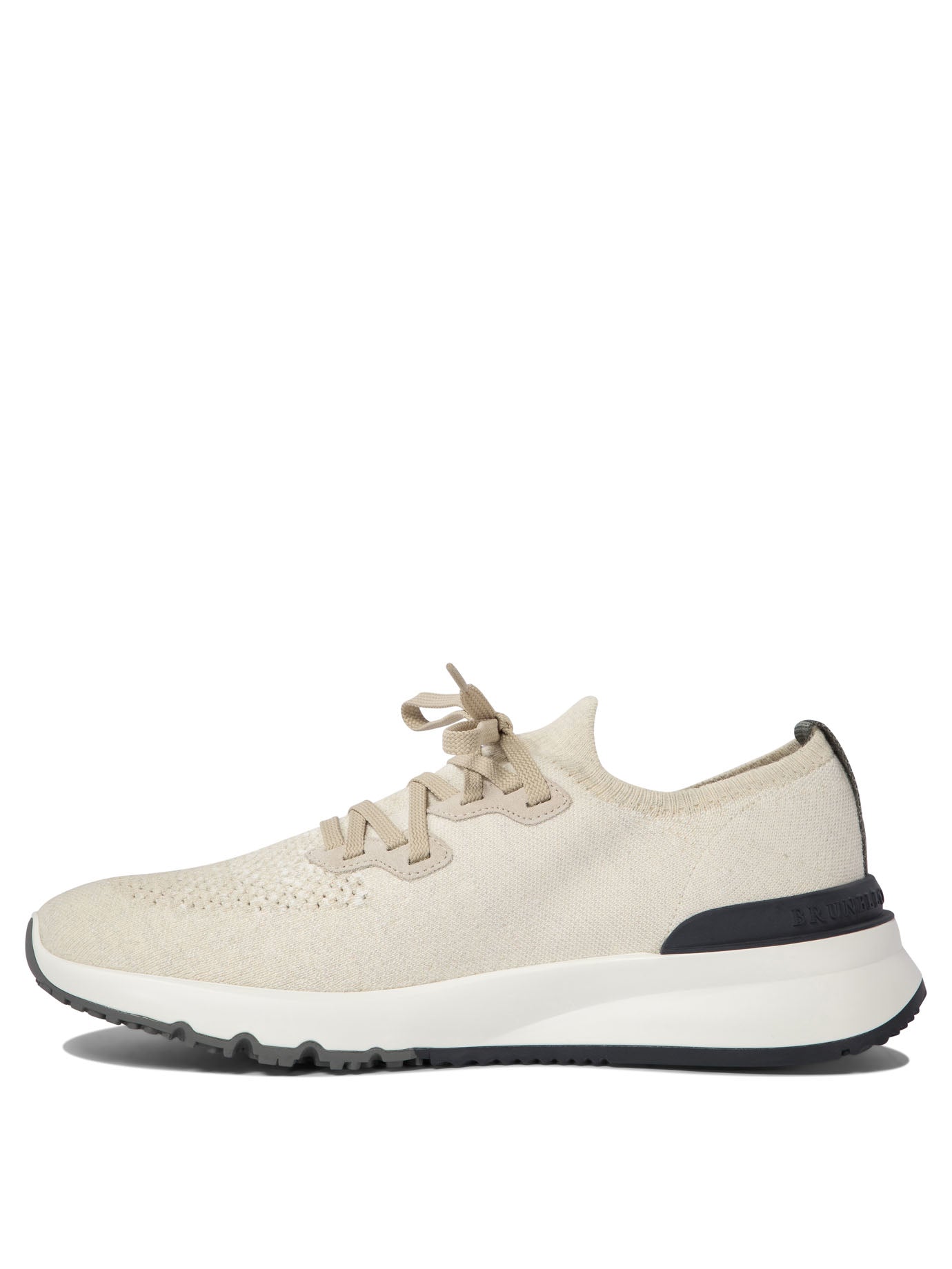 Brunello Cucinelli Low-Top Cotton Knit Sneakers