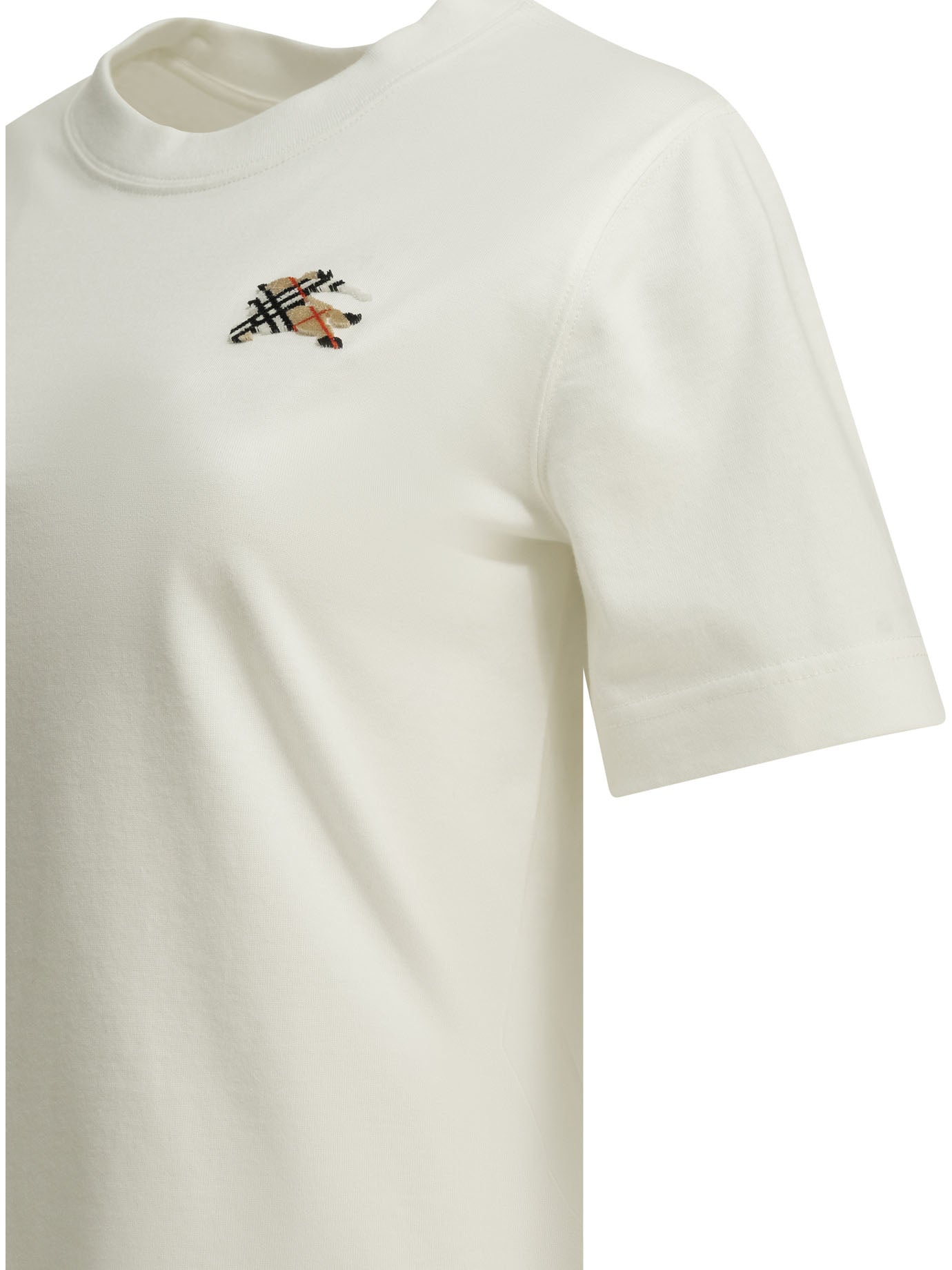Burberry Knight Check Crew-Neck T-Shirt