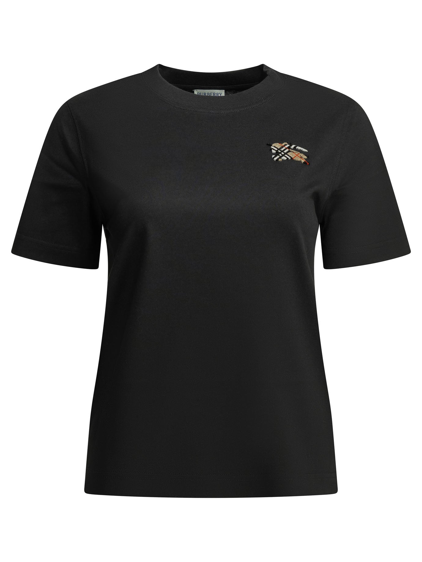 Burberry Knight Check Crewneck T-Shirt