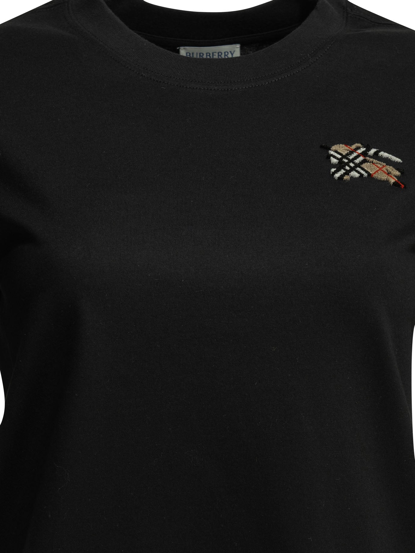 Burberry Knight Check Crewneck T-Shirt