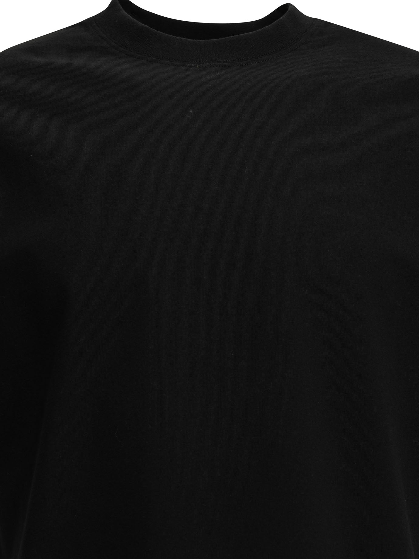 Burberry Crewneck T-Shirt With Appliqué