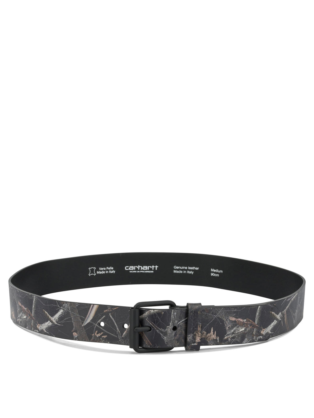 Carhartt WIP Camo Feather Tree Leather Belt