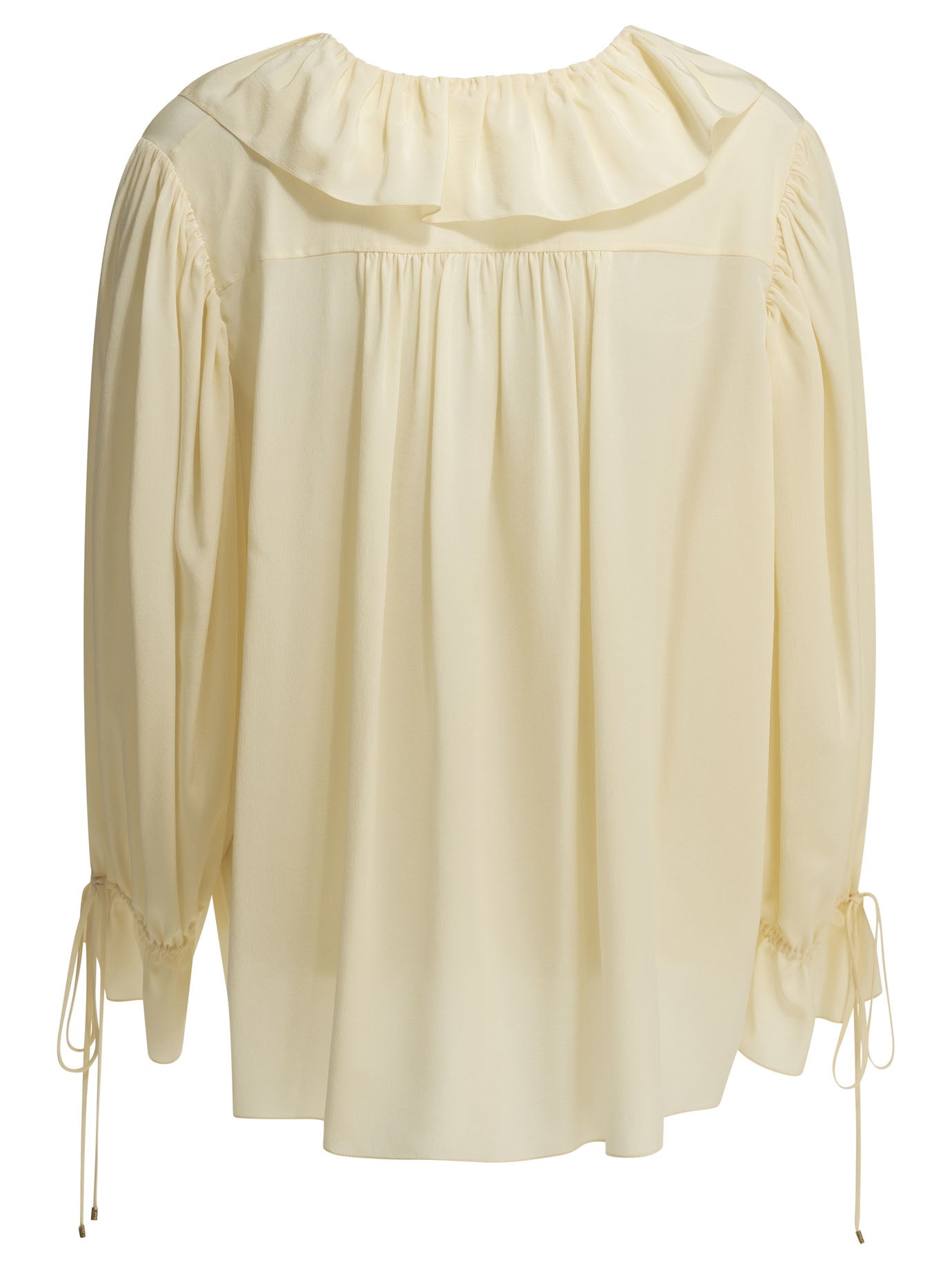 Chloé Silk Blouse With Ruffles
