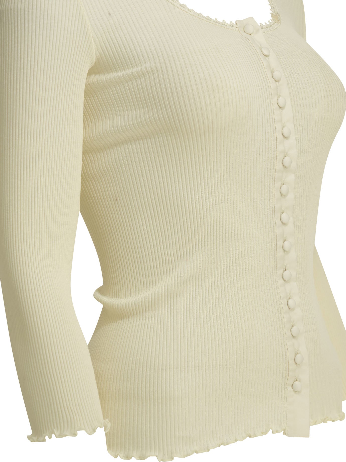 Chloé Fitted Top Made Of Cotton And Silk Jersey