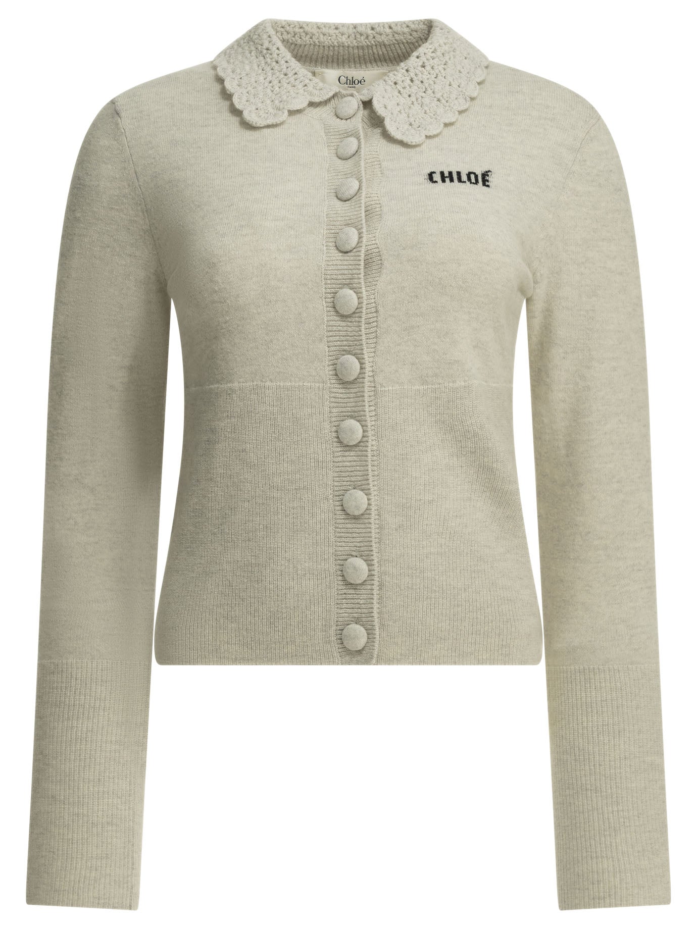 Chloé Polo Sweater With Logo