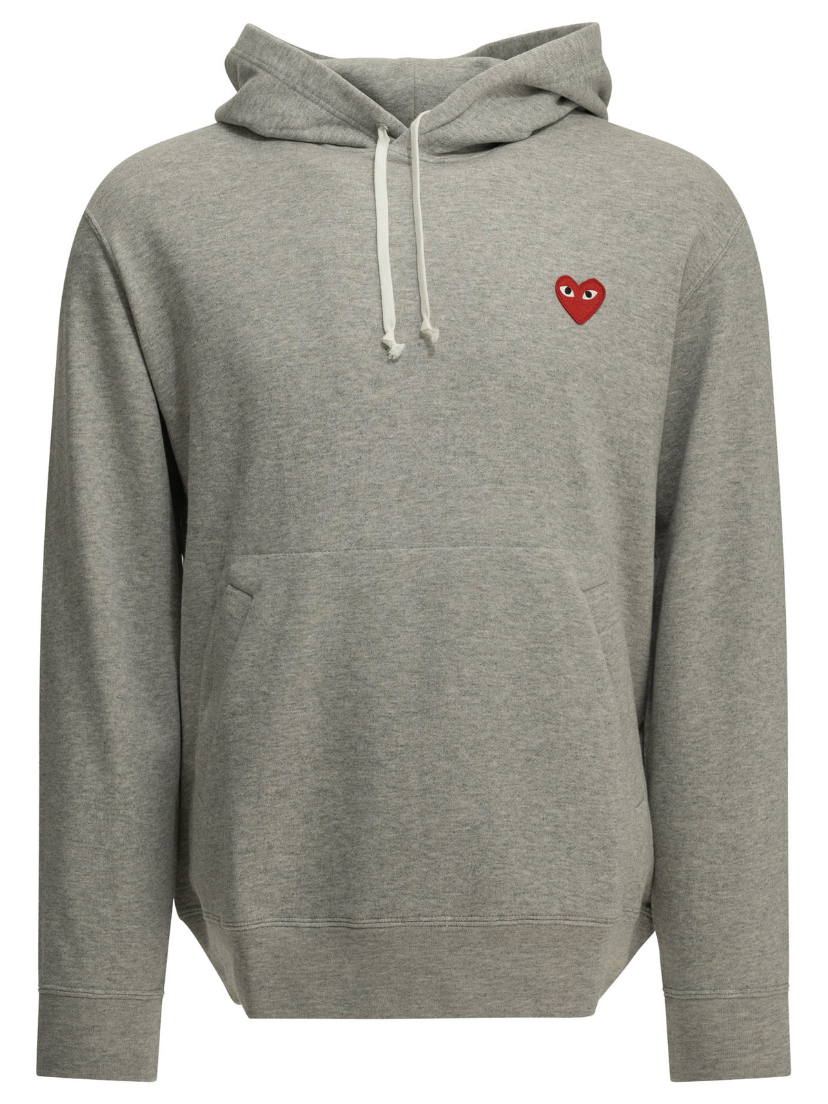 Comme Des Garçons Play Red Emblem Hoodie