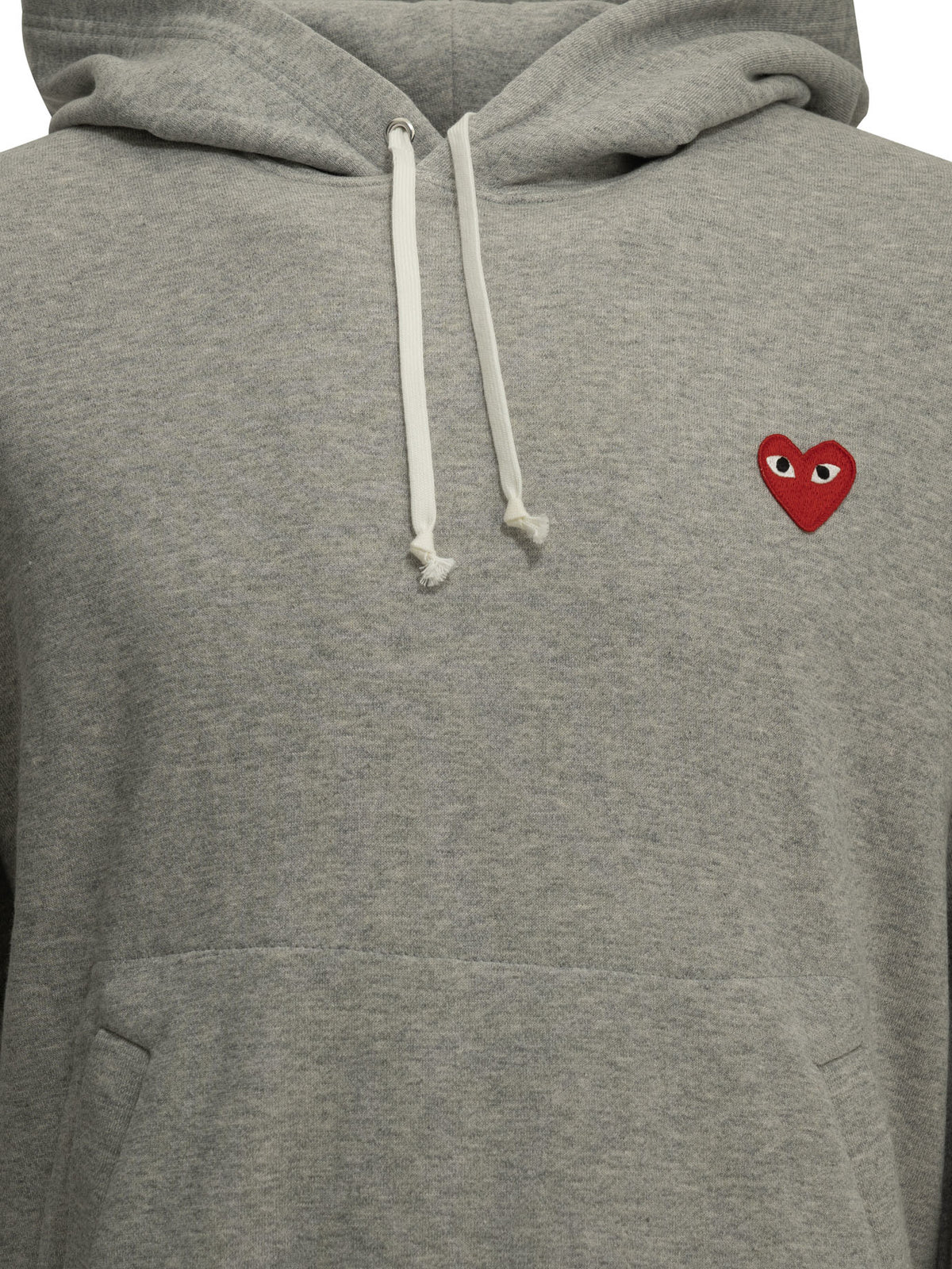 Comme Des Garçons Play Red Emblem Hoodie