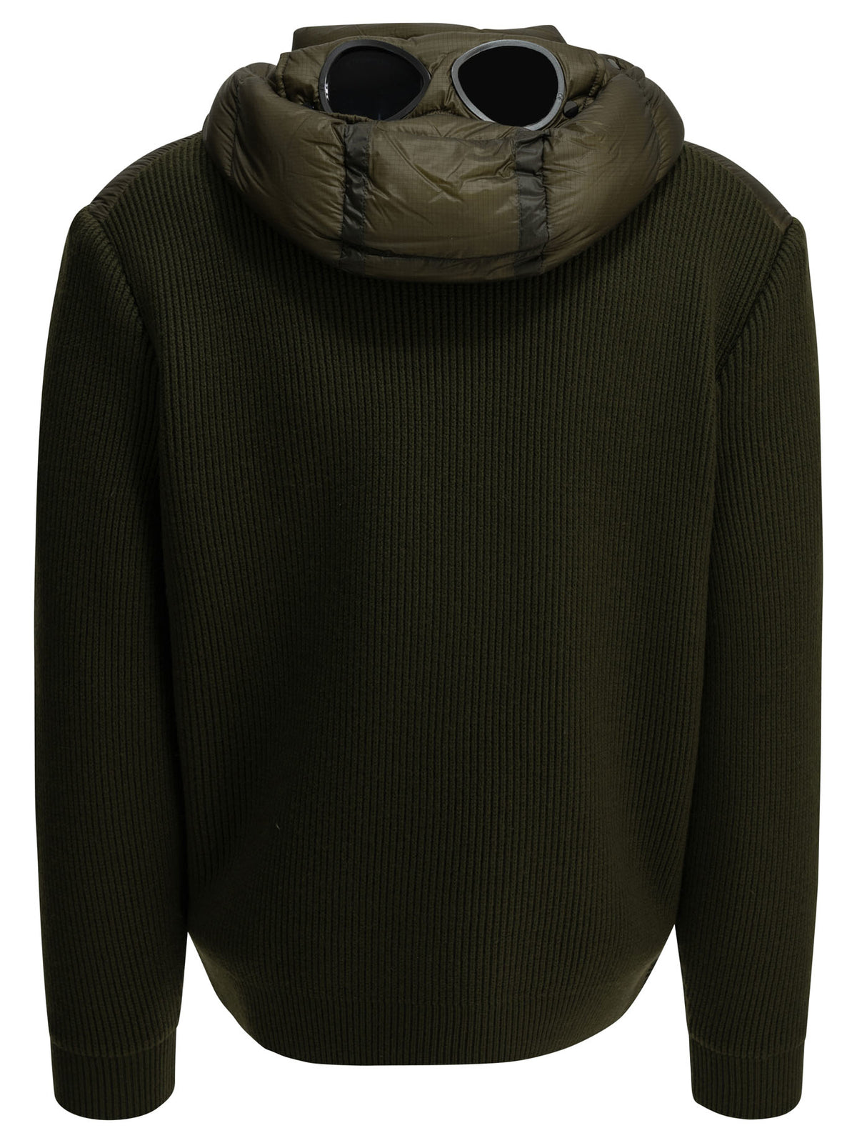 C.P. Company Padded Merino Wool Cardigan