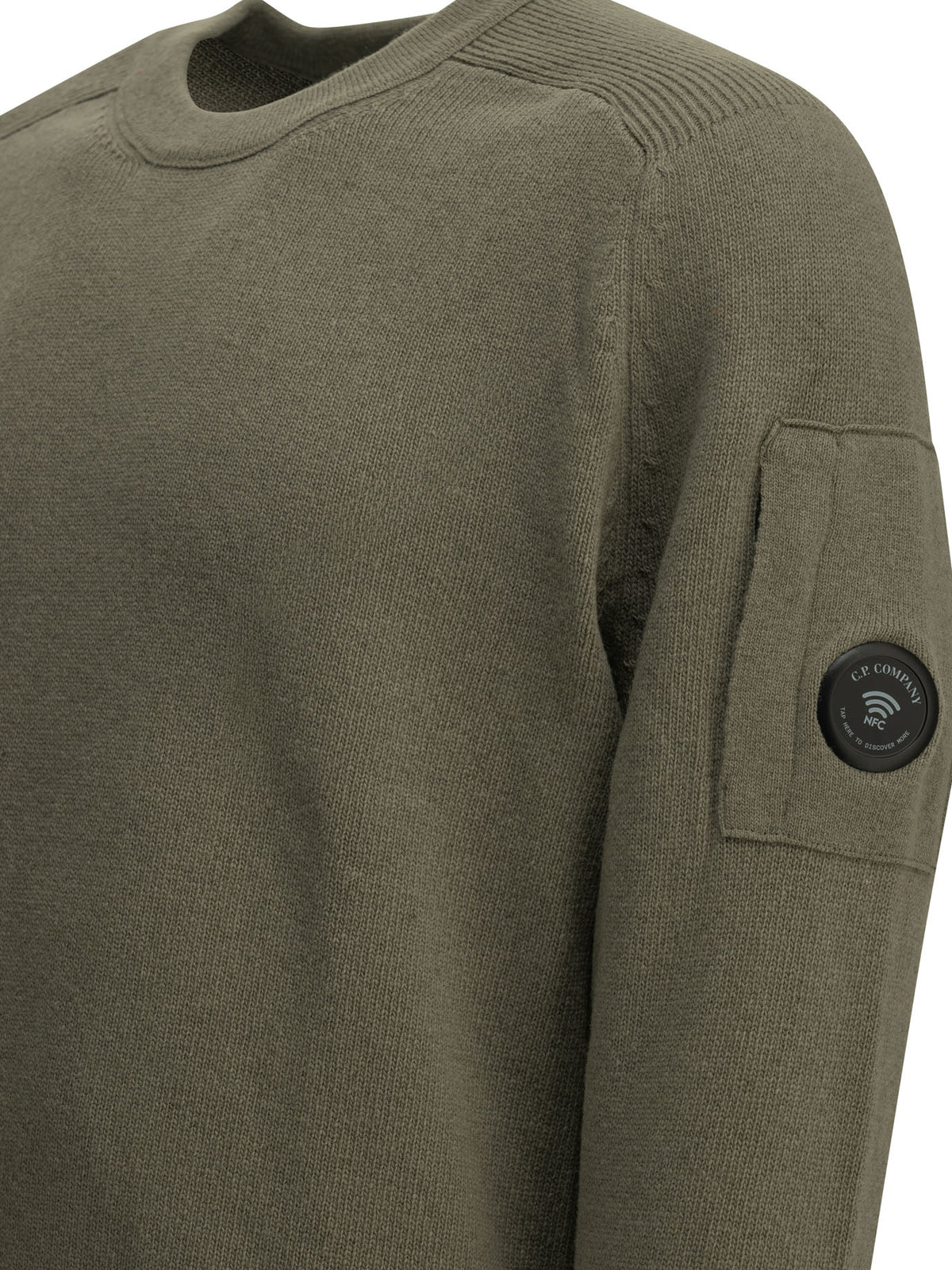 C.P. Company Lens Crew-Neck Sweater
