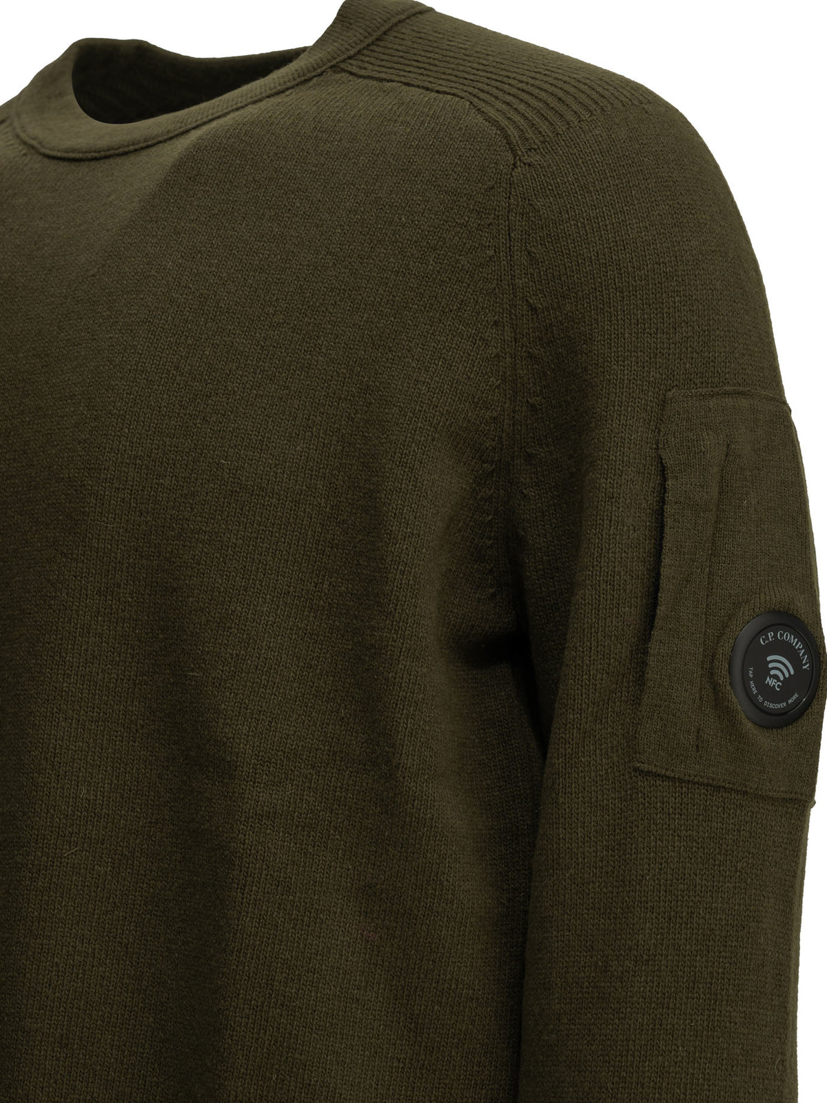 C.P. Company Lens Crew-Neck Sweater