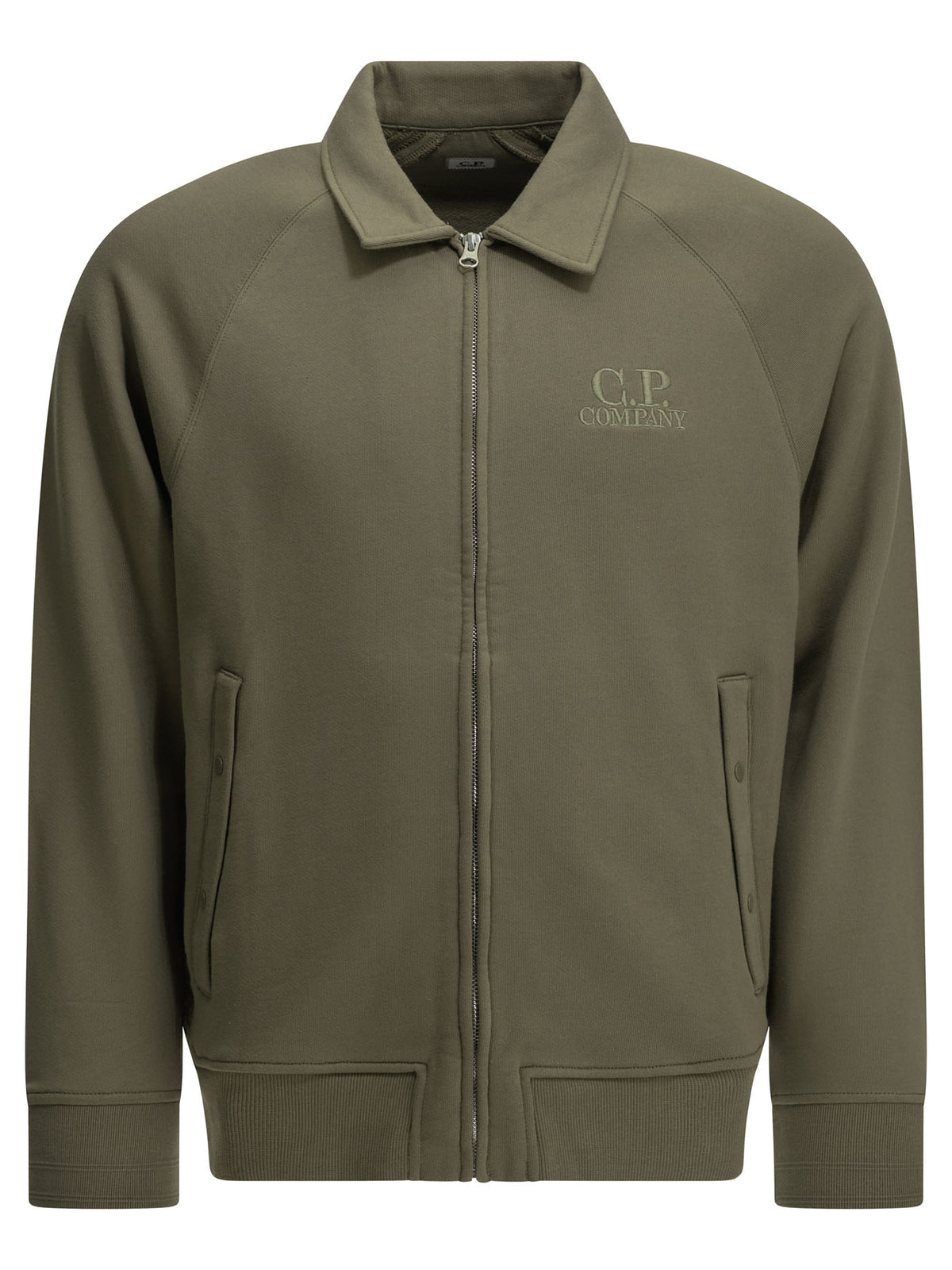 C.P. Company Zip-Up Sweatshirt With Logo