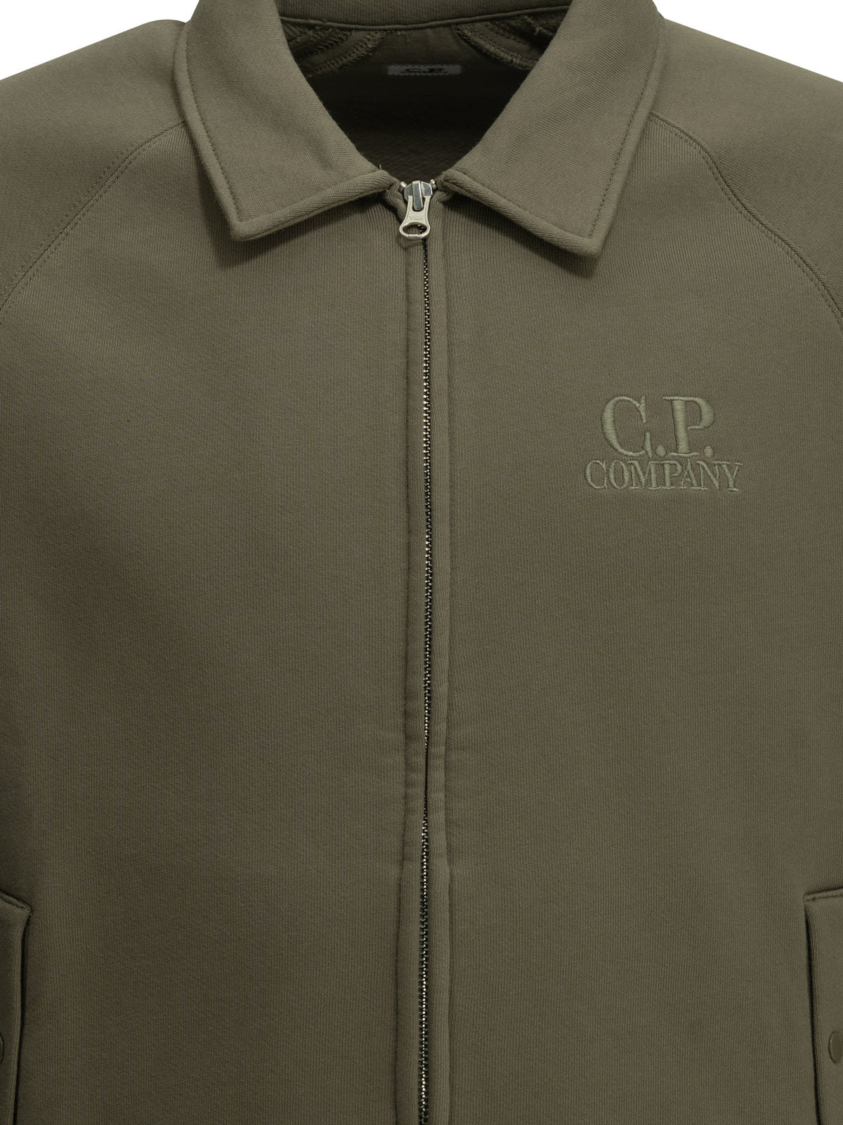 C.P. Company Zip-Up Sweatshirt With Logo