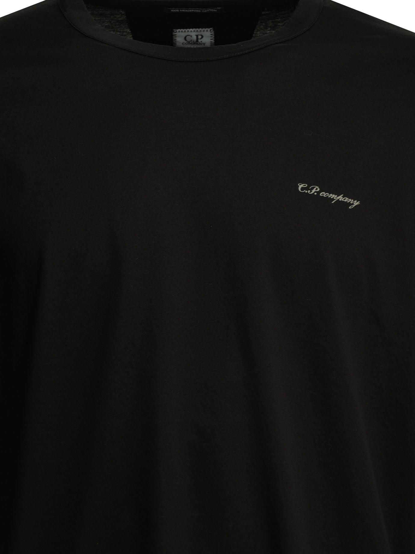 C.P. Company Crewneck T-Shirt With Logo