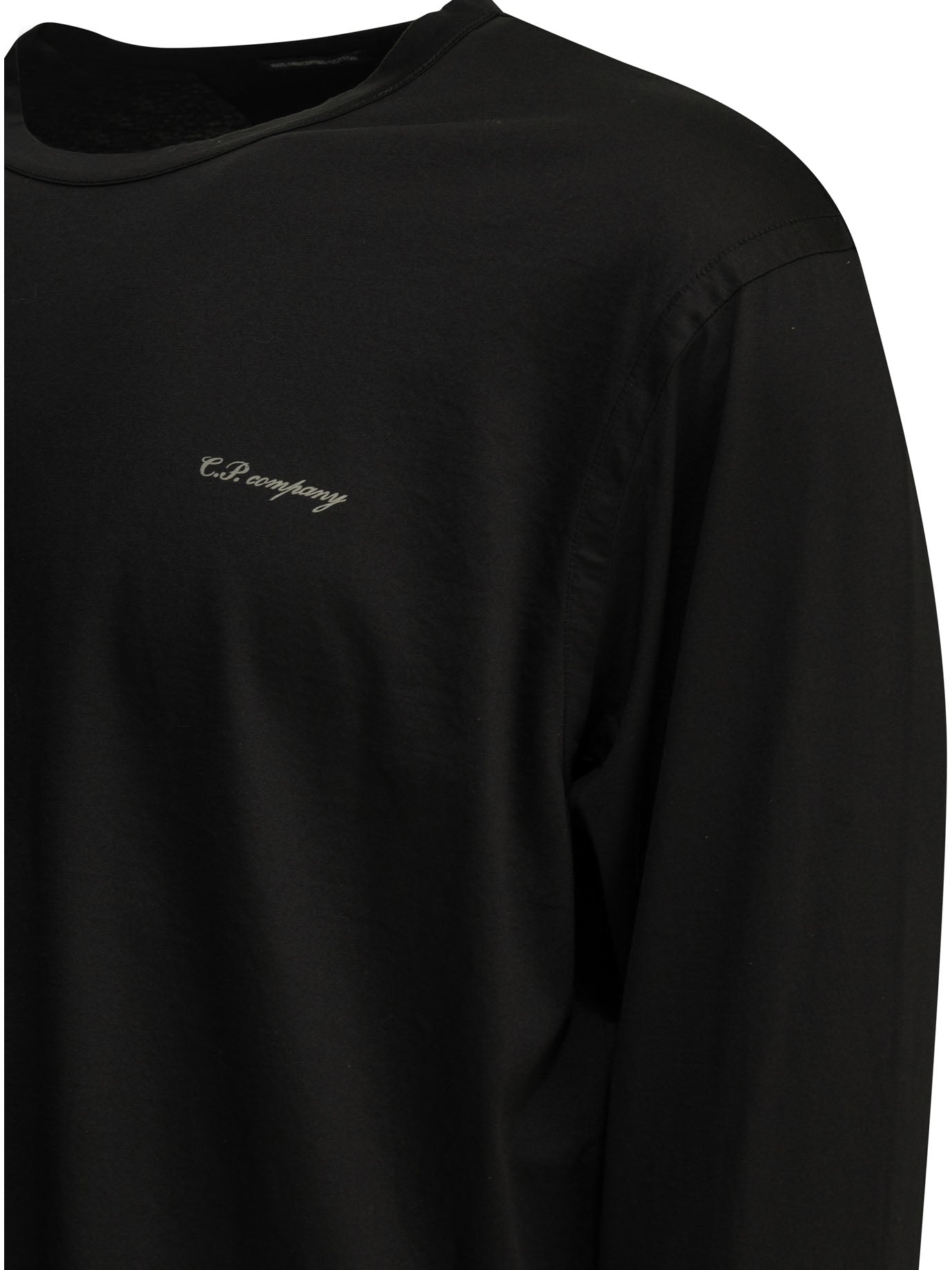 C.P. Company Crewneck T-Shirt With Logo