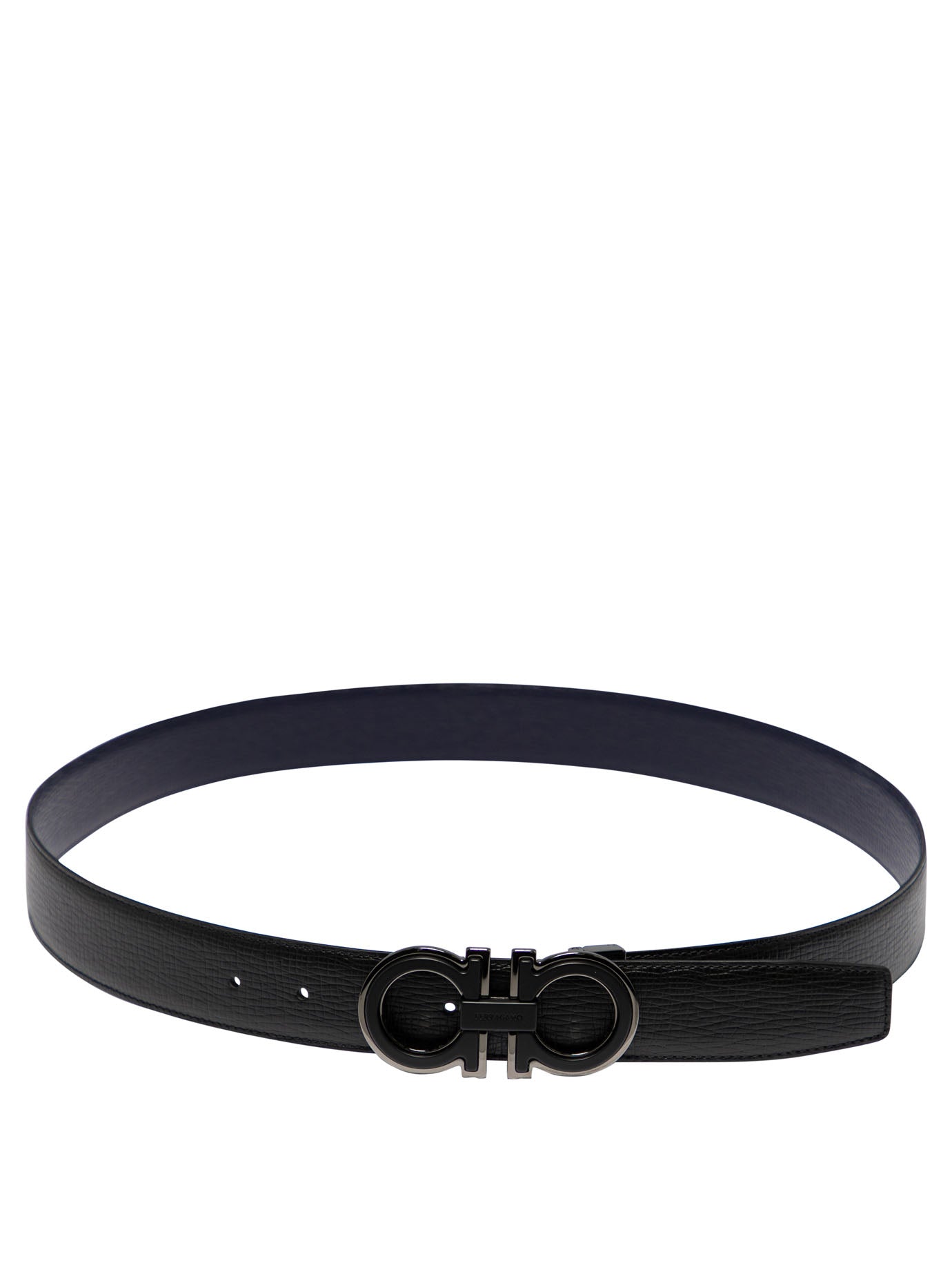 Ferragamo Gancini Leather Belt