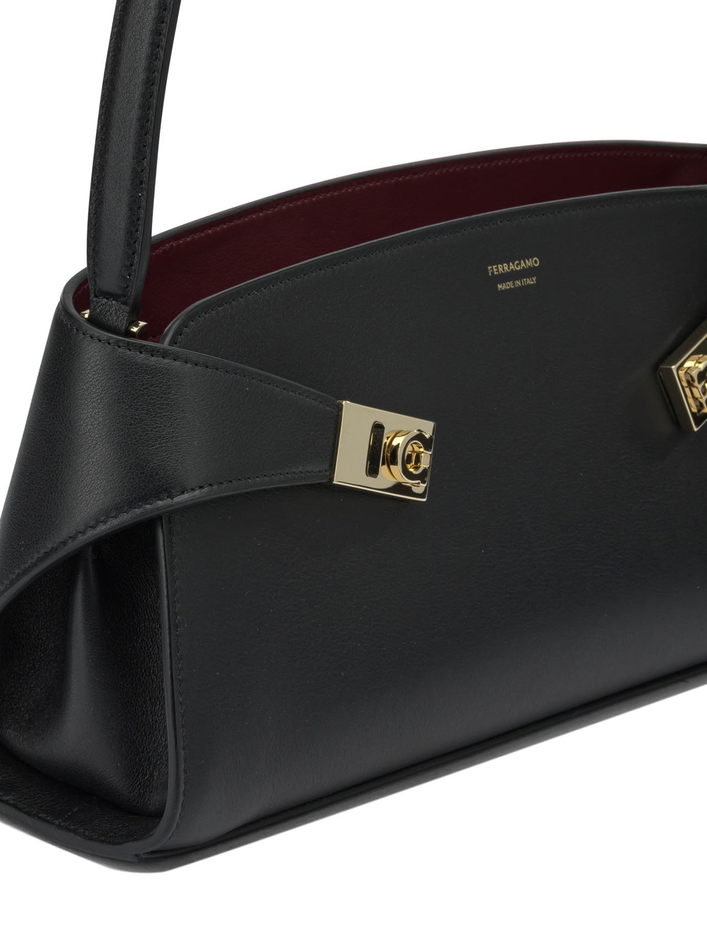 Ferragamo Hug East-West Medium Shoulder Bag