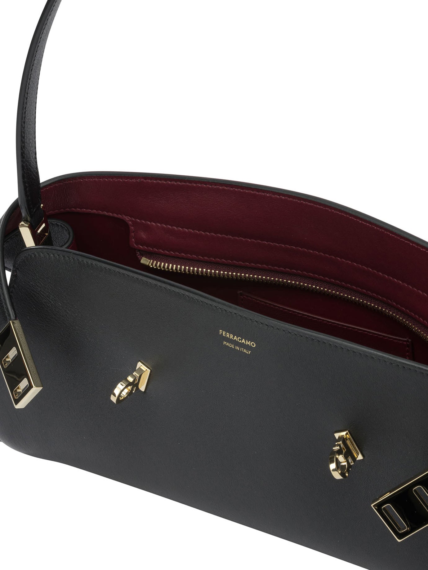 Ferragamo Hug East-West Medium Shoulder Bag