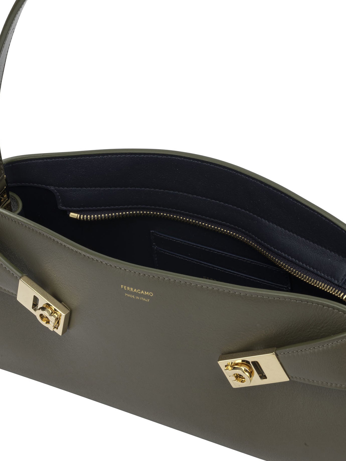 Ferragamo Hug East-West Medium Shoulder Bag