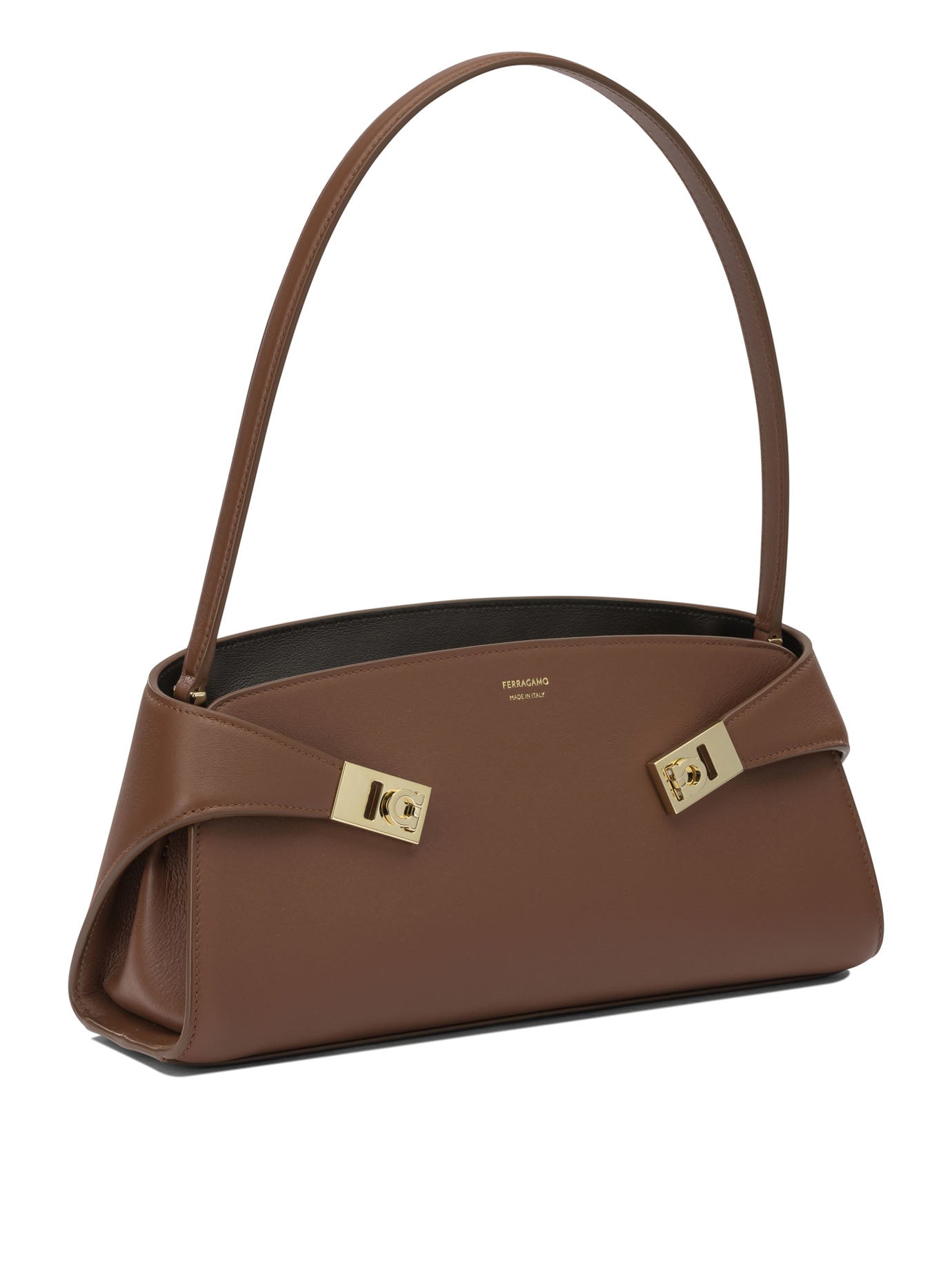 Ferragamo Hug East-West Medium Shoulder Bag