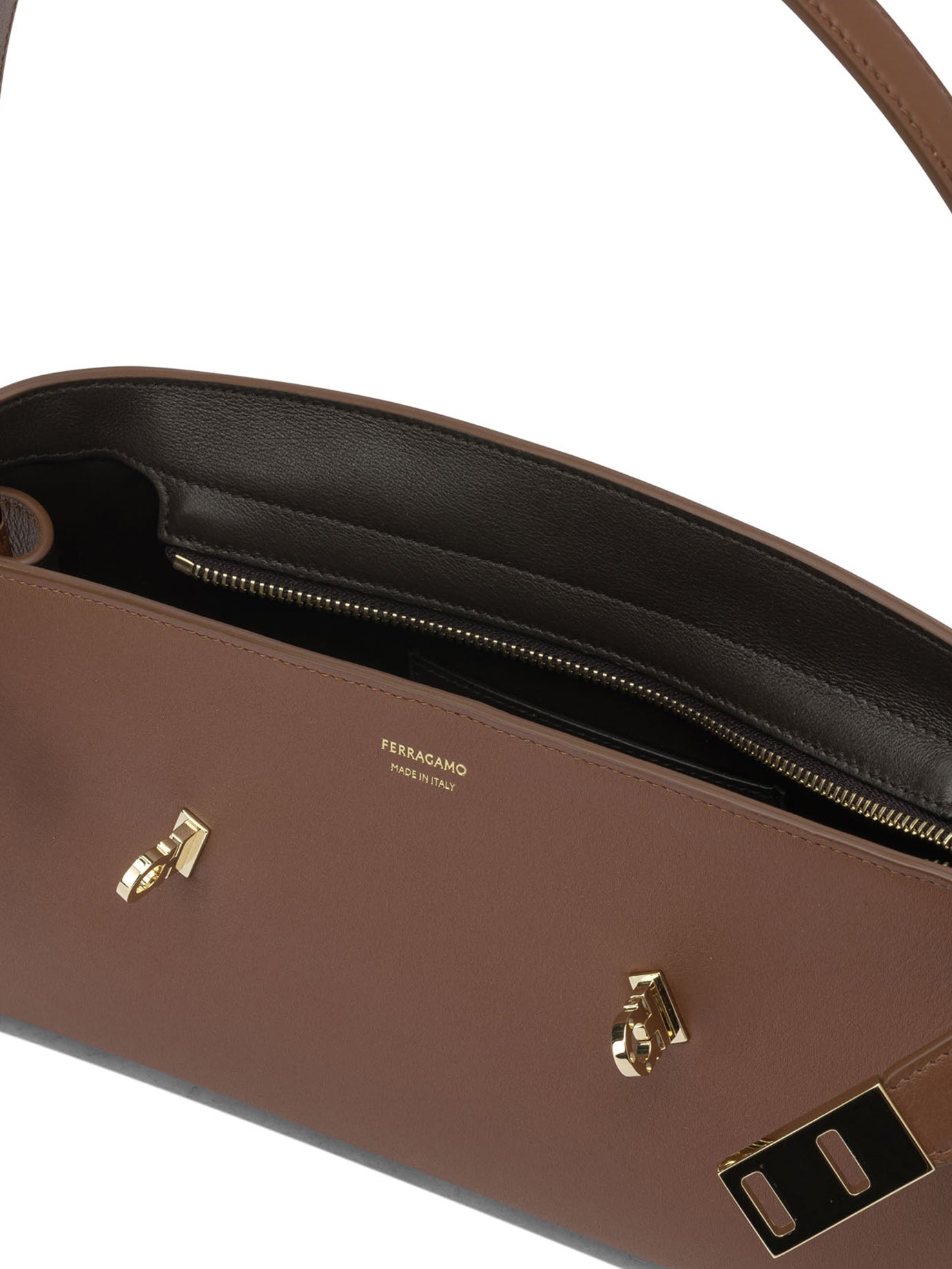 Ferragamo Hug East-West Medium Shoulder Bag