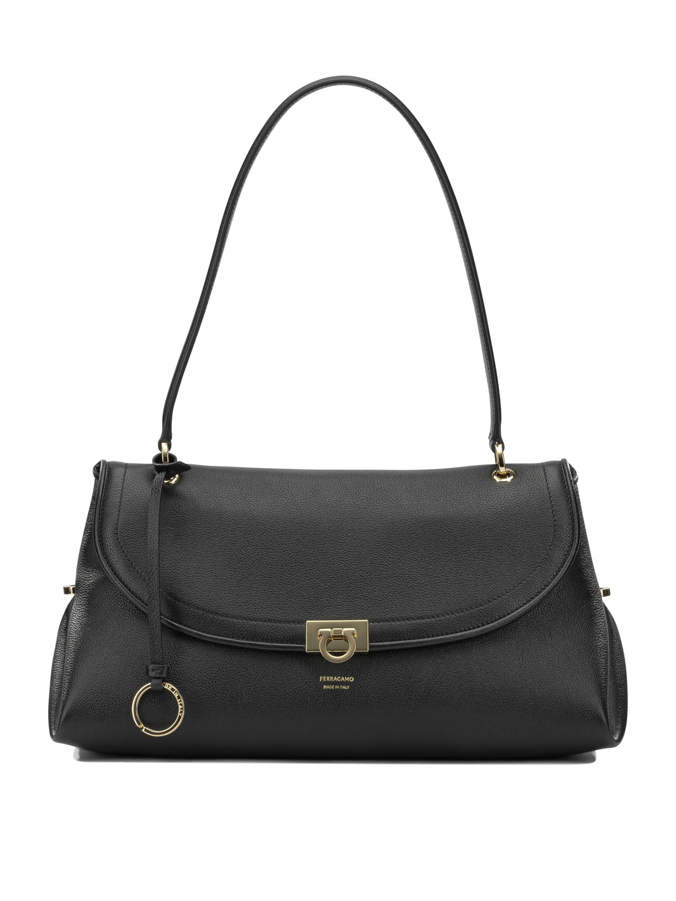 Ferragamo Medium Gancini Shoulder Bag